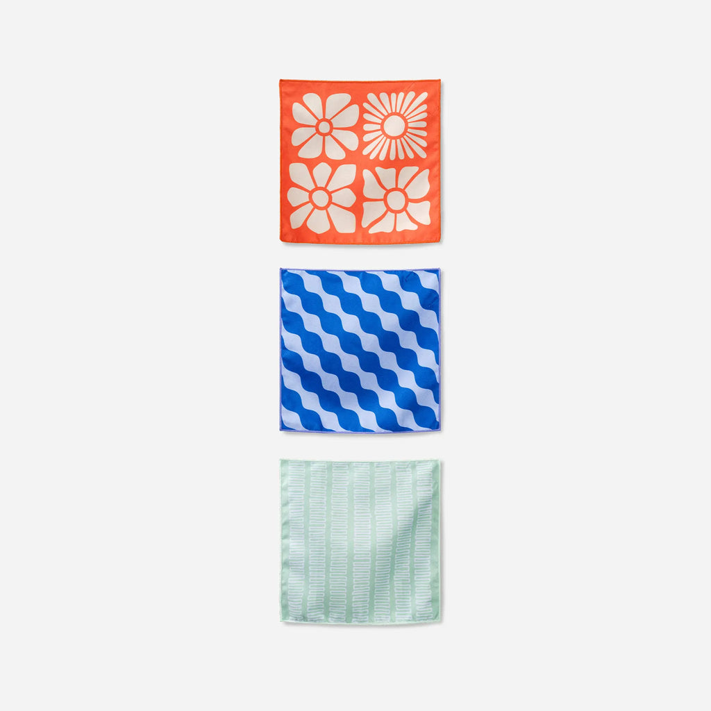 Nomadix Tiny Towel 3-Pack: Warmer Days
