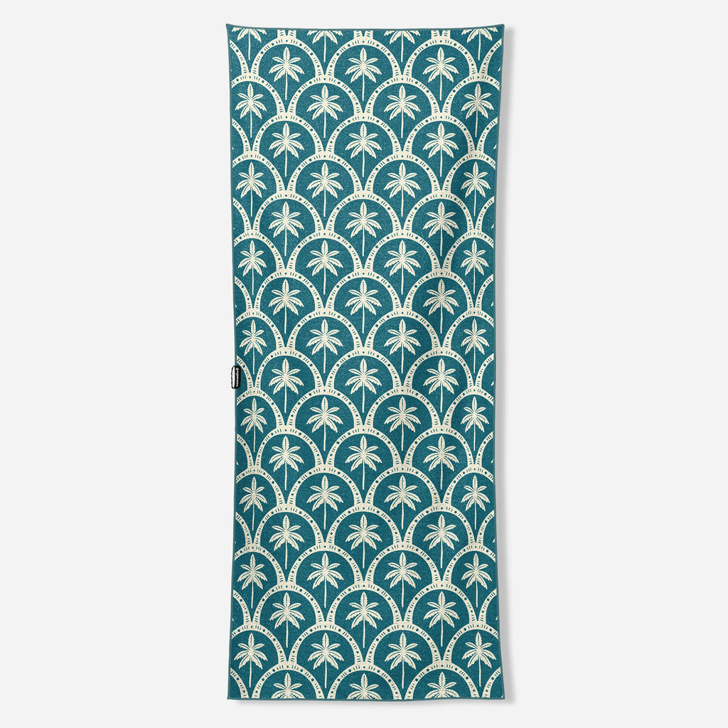 Nomadix Original Towel: Palms Resort Teal Ocean