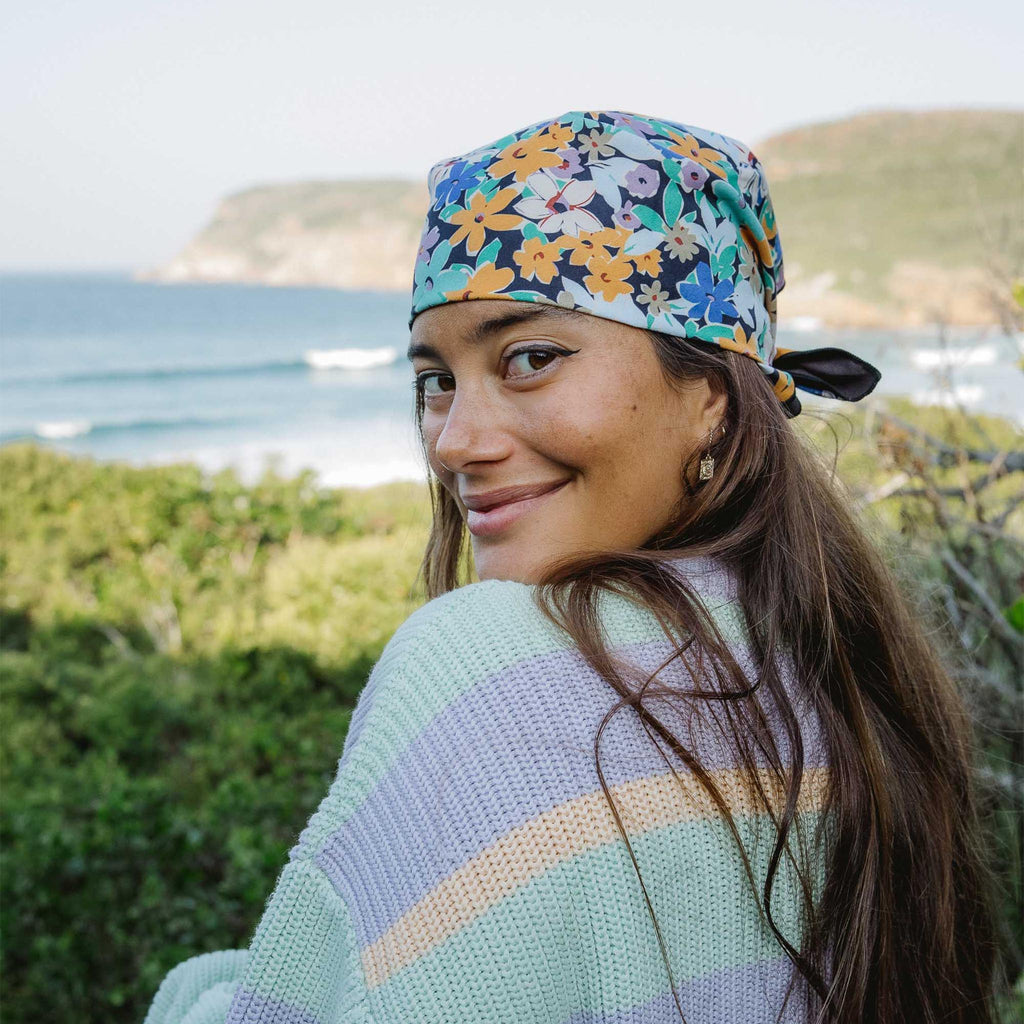 Nomadix Bandana Towel Retro Tropics Sea Breeze
