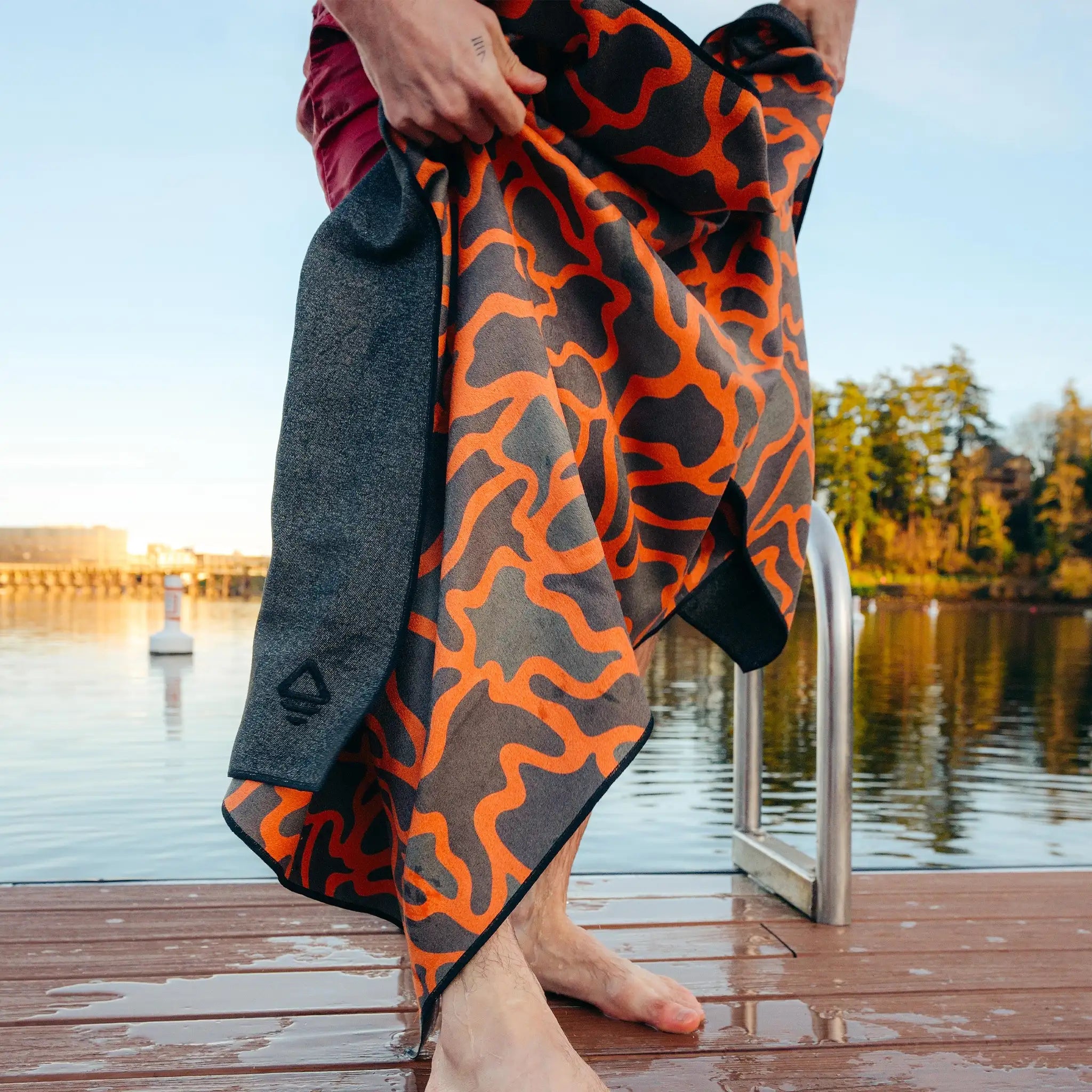 Nomadix Original Towel: Duck Camo Orange