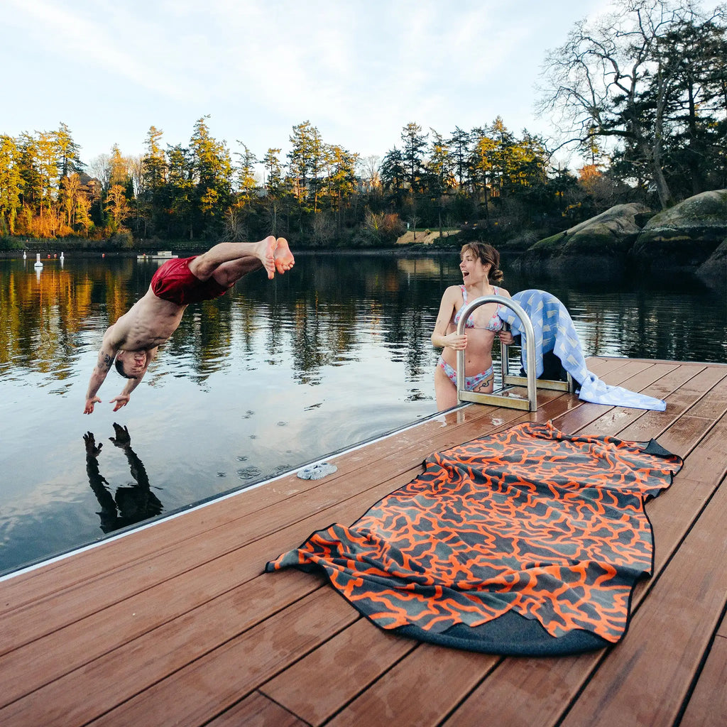 Nomadix Original Towel: Duck Camo Orange