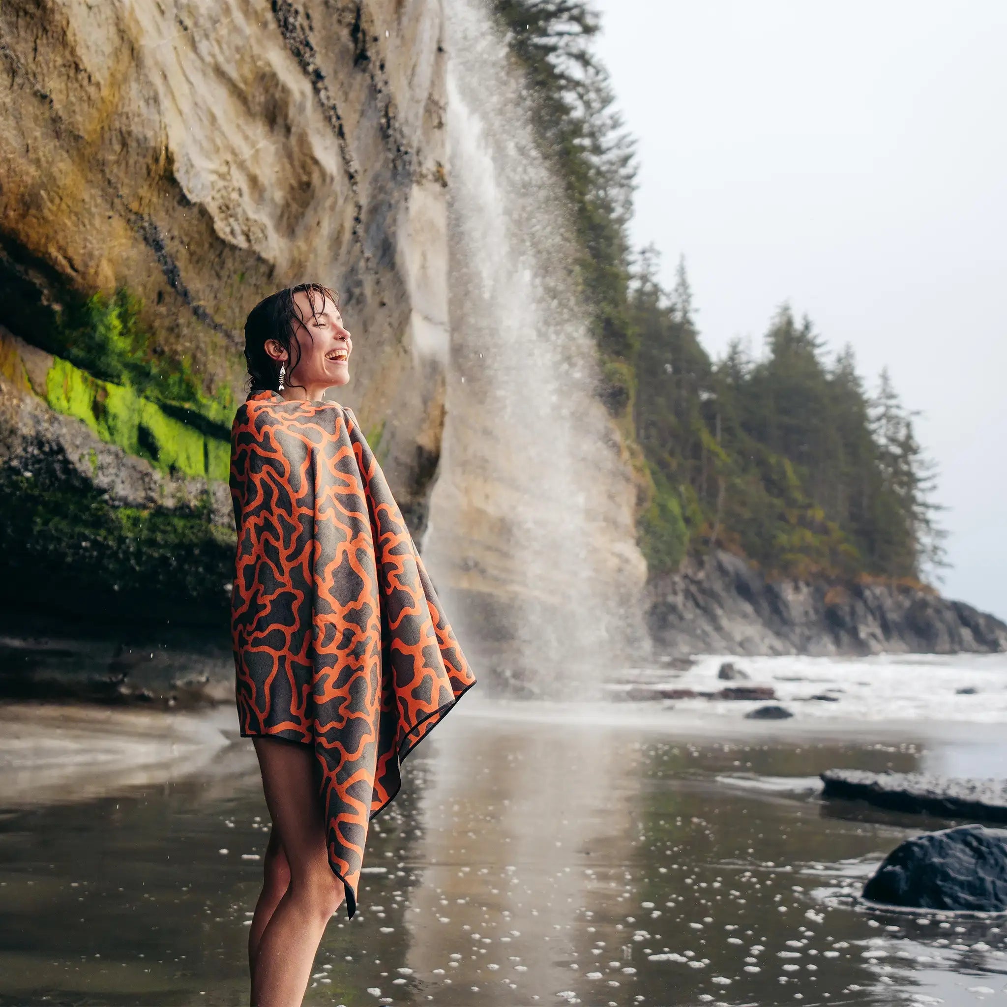 Nomadix Original Towel: Duck Camo Orange