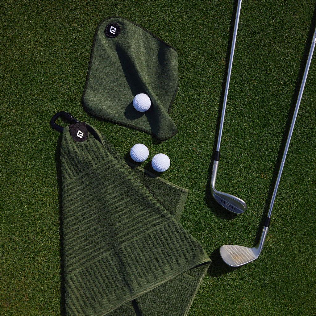 Nomadix Golf Towel Set: Fairway Grass Green