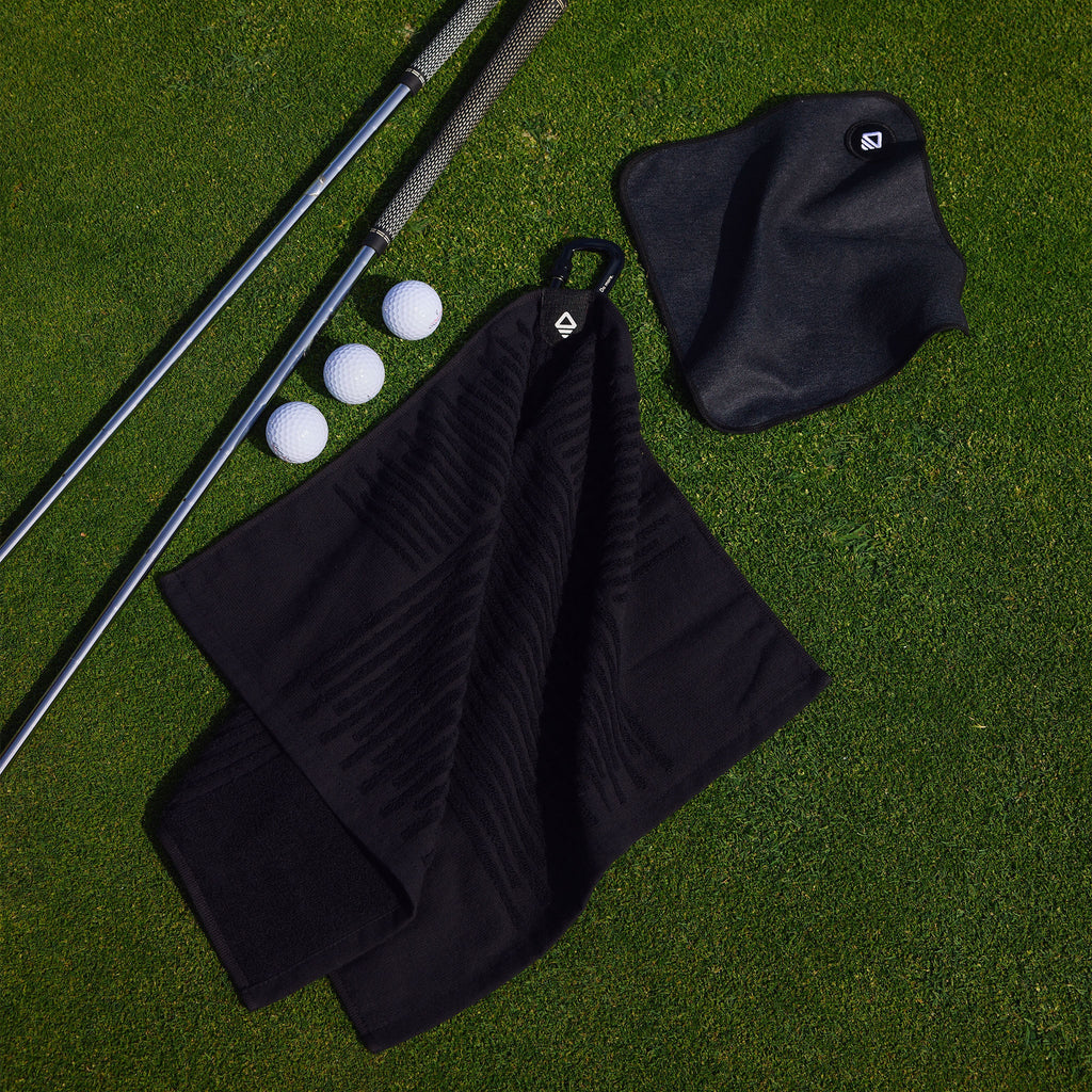 Nomadix Golf Towel Set: Fairway Night Black