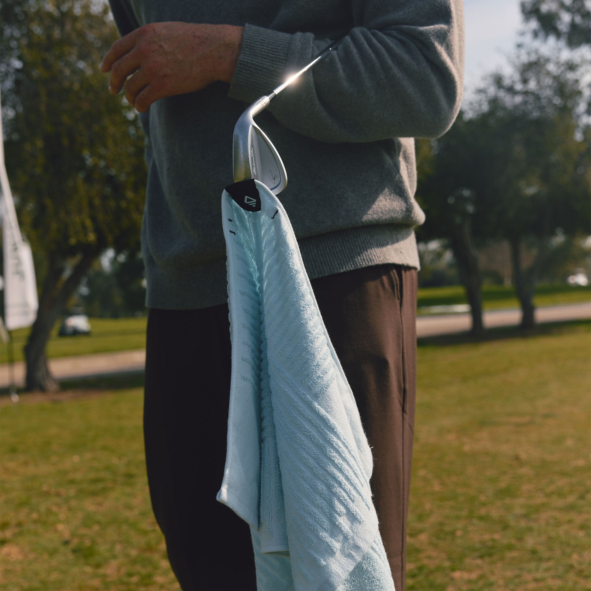 Nomadix Golf Towel Set: Fairway Pale Blue