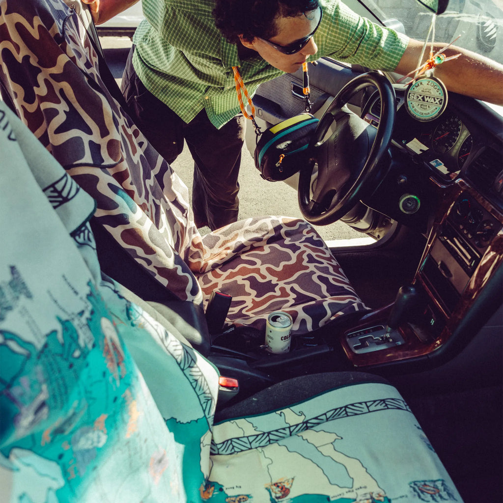 Car Seat Cover Towel: National Parks and Monuments Map