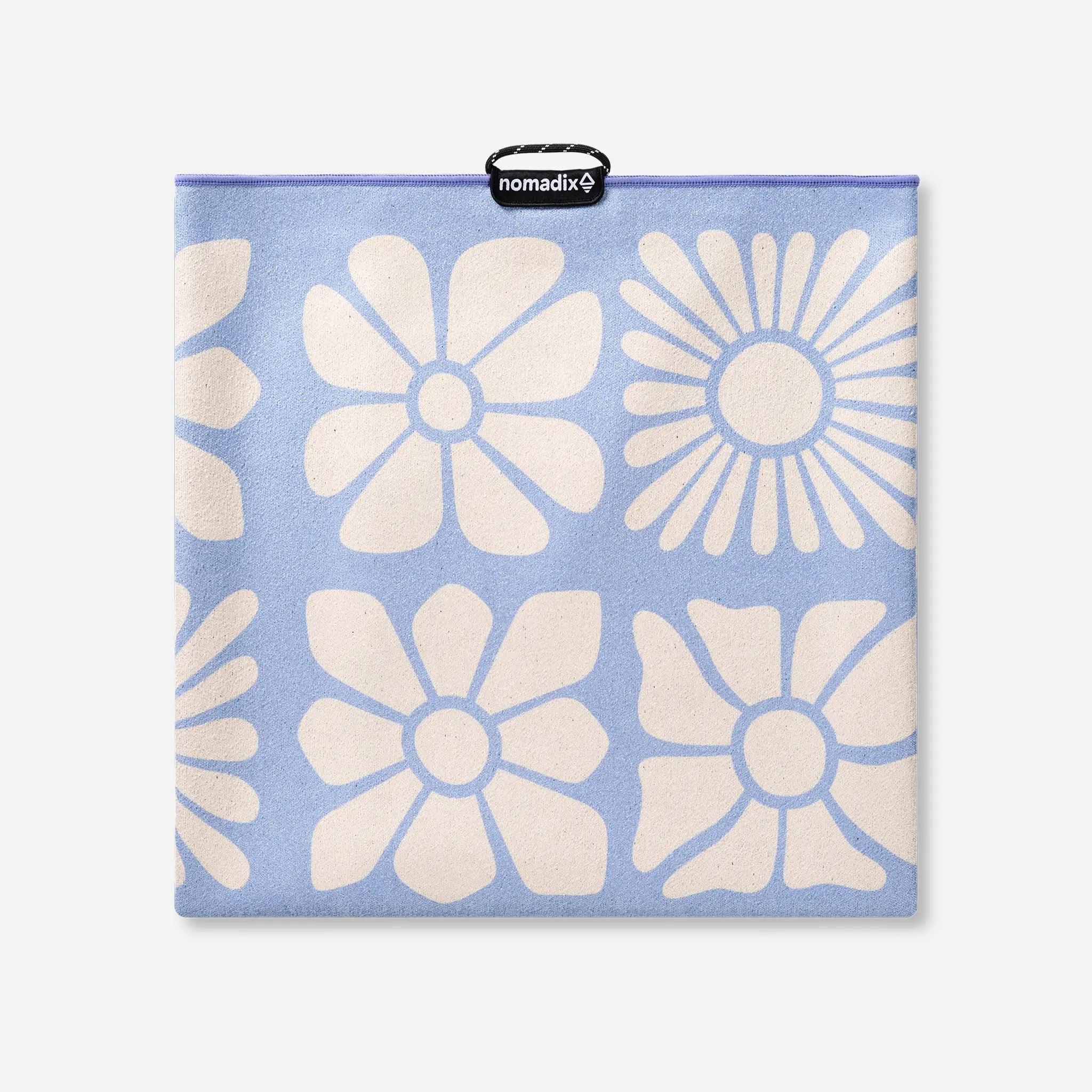 Nomadix Original Towel: Flowerbed Coastal Blue