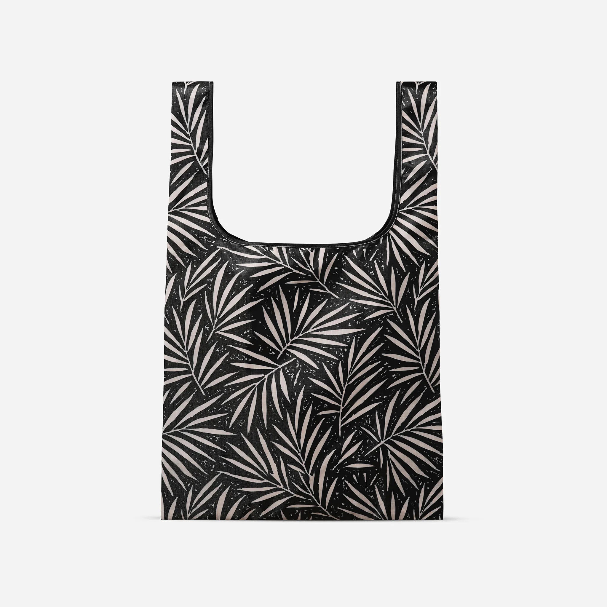 Pocket Tote: Heritage Palm Black and Tan