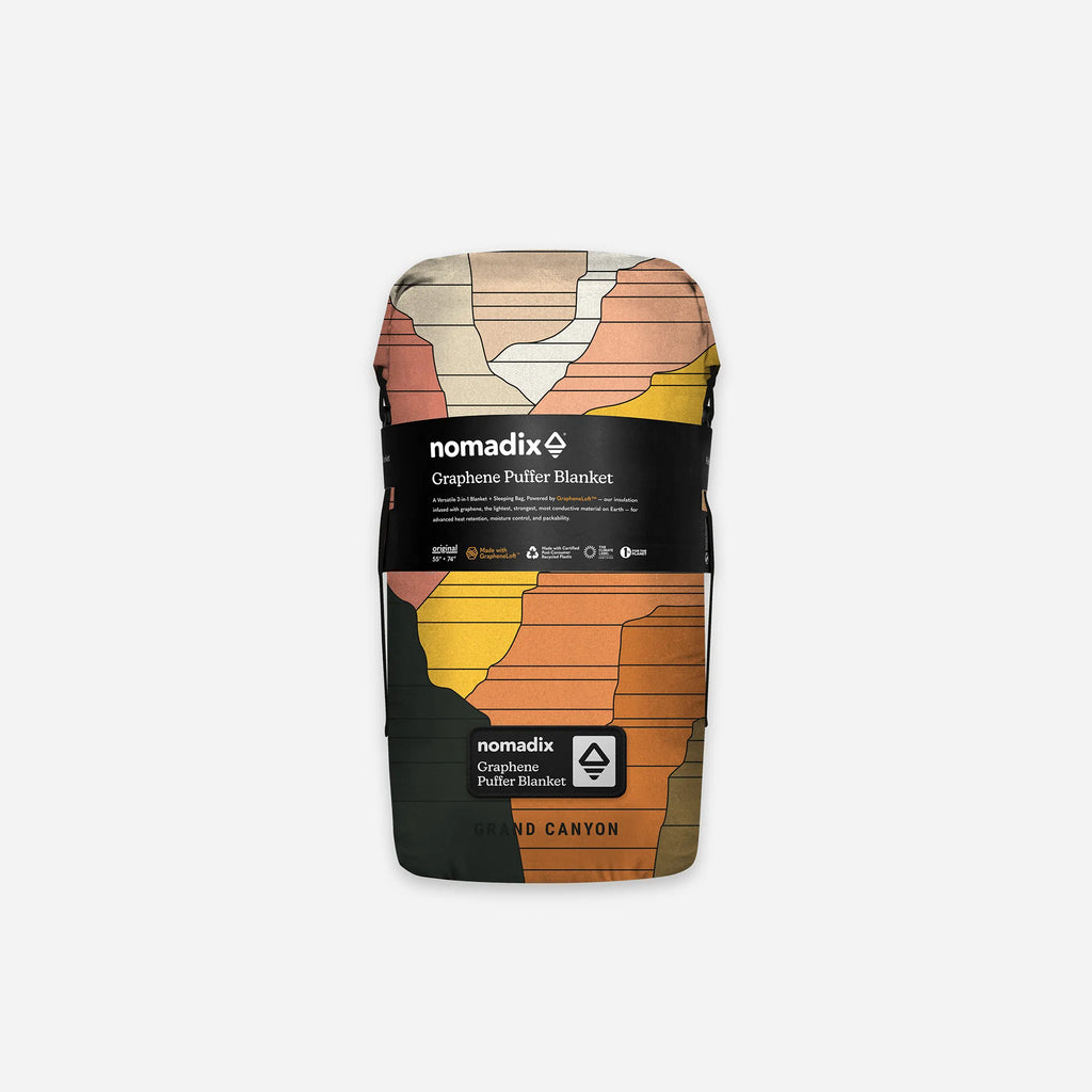 Nomadix Graphene Puffer Blanket: Grand Canyon