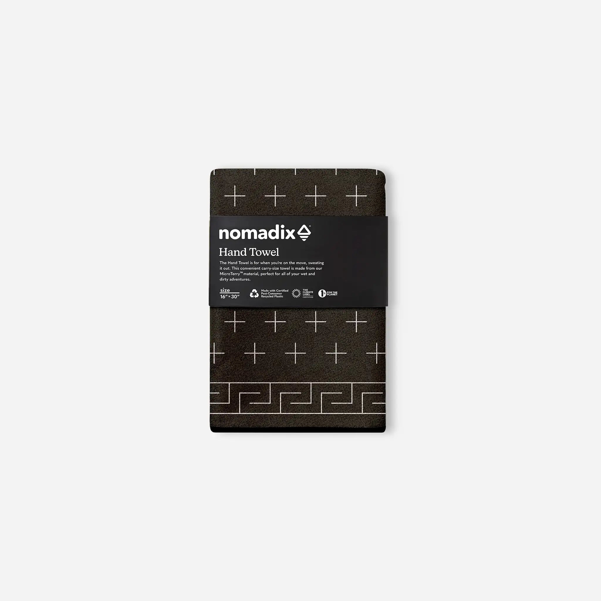 Nomadix Hand Towel: Barton Black