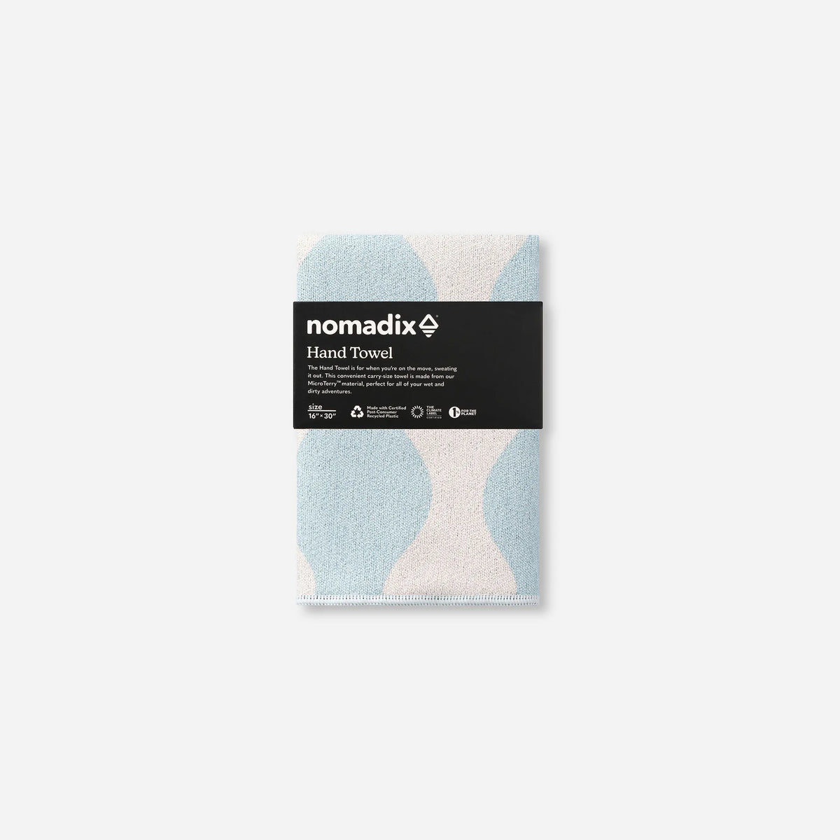 Nomadix Hand Towel, Big Slack Warm Blue