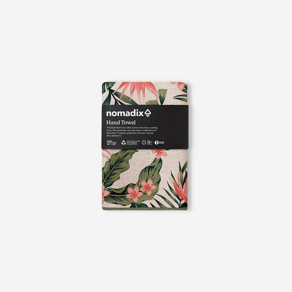 Nomadix Hand Towel: Palms Pink