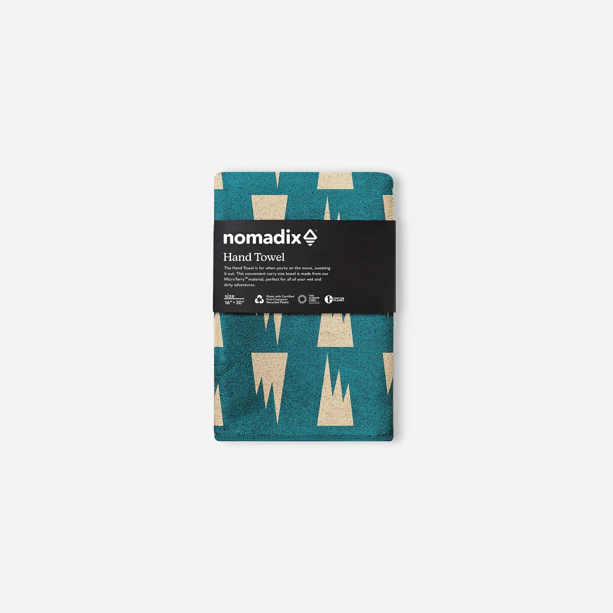 Nomadix Hand Towel: Summit Teal