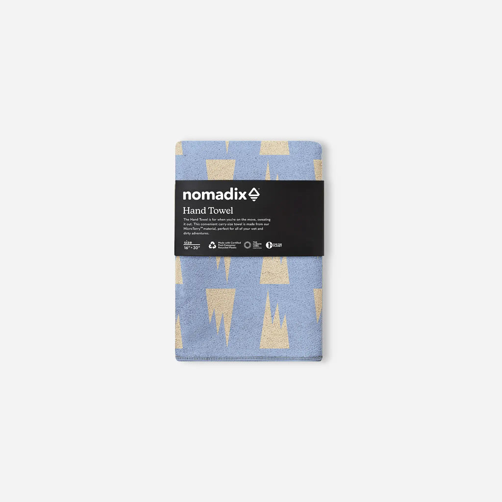 Nomadix Hand Towel: Summit Coastal Blue