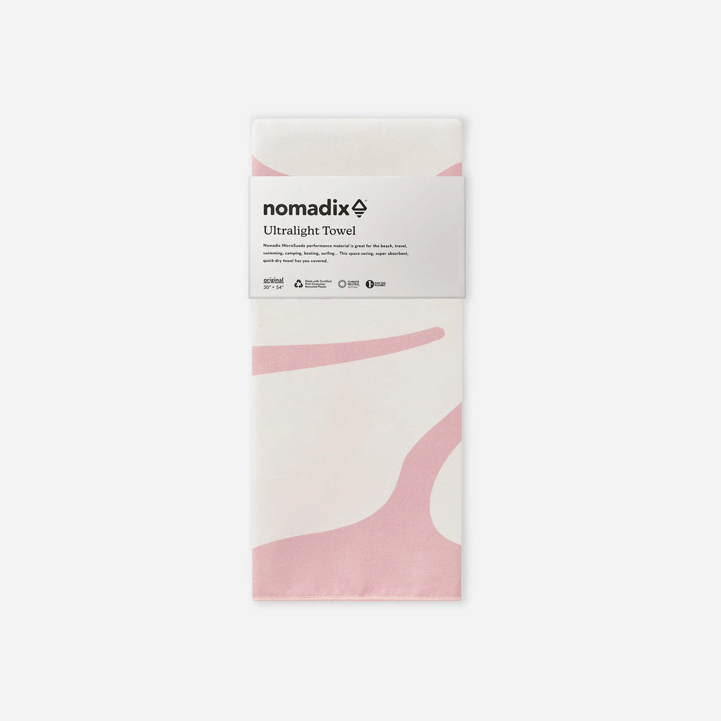 Ultralight Towel: Happy Flowers Desert Clay