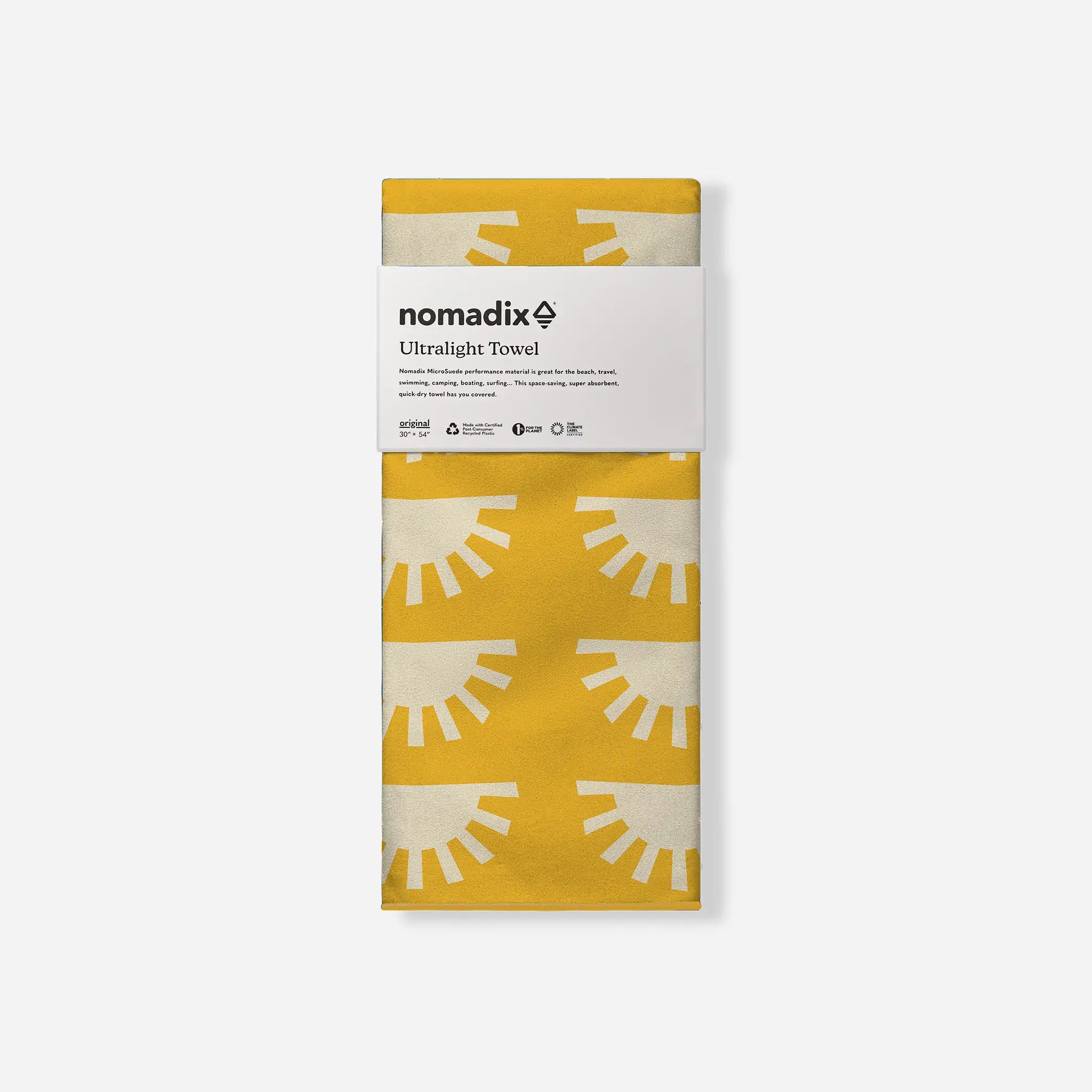 Nomadix Ultralight Towel: Sunshine Amber Sun