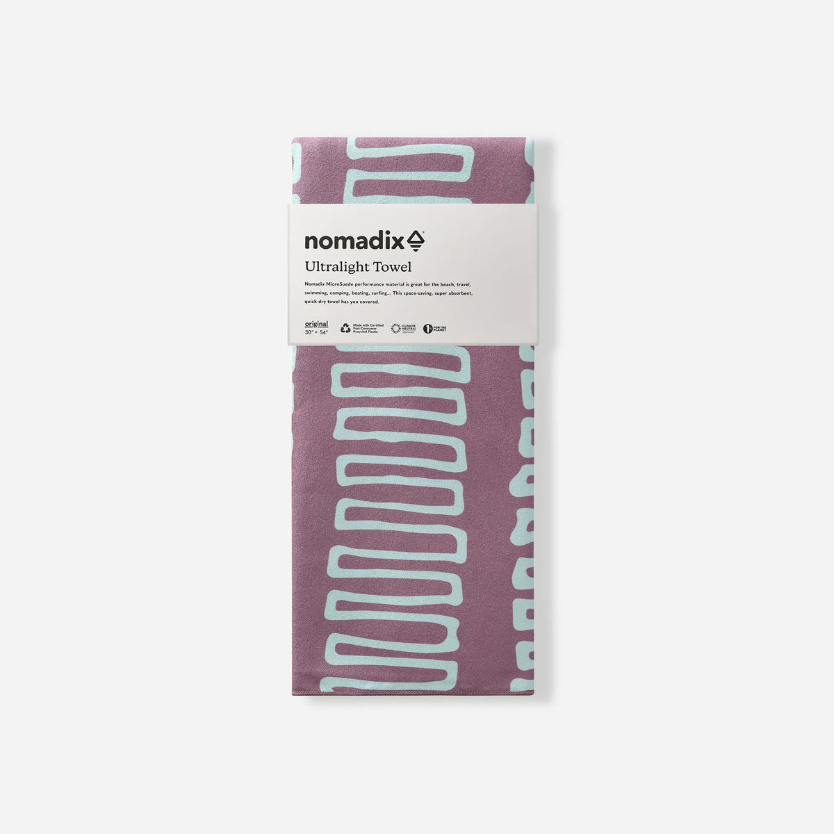 Ultralight Towel: Switchback Iron Ore