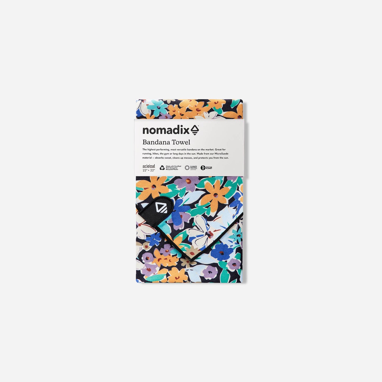 Nomadix Bandana Towel Retro Tropics Sea Breeze