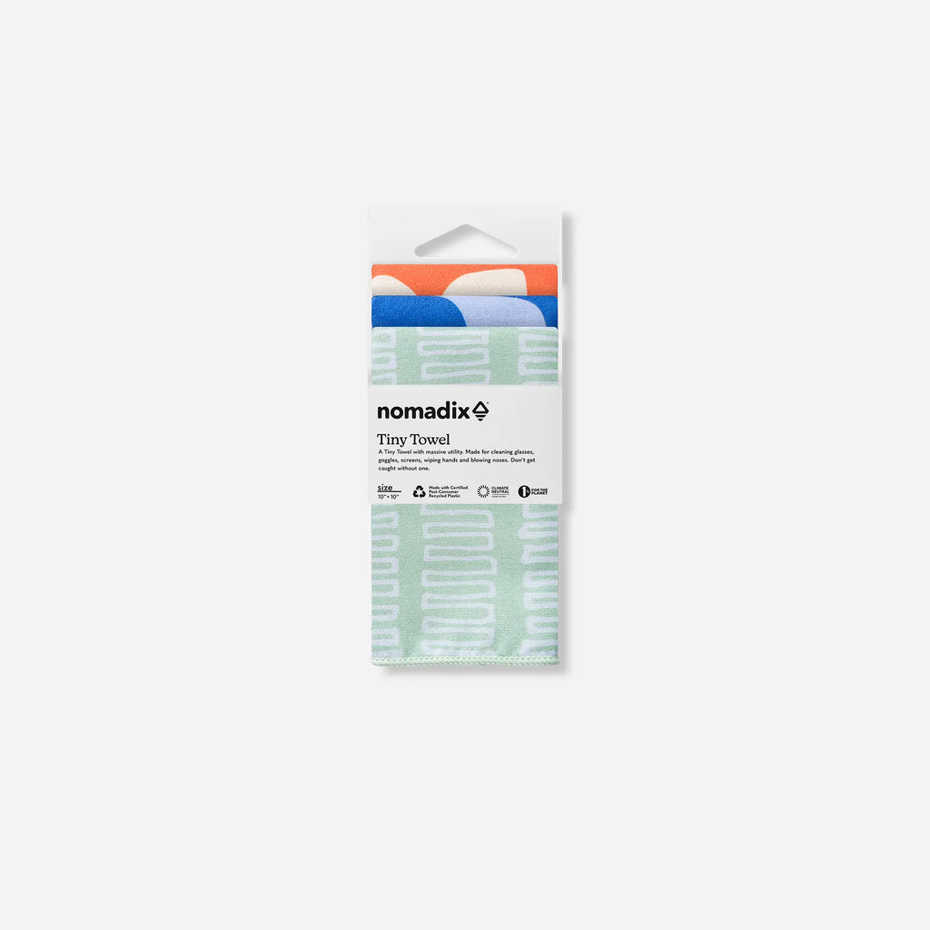 Nomadix Tiny Towel 3-Pack: Warmer Days