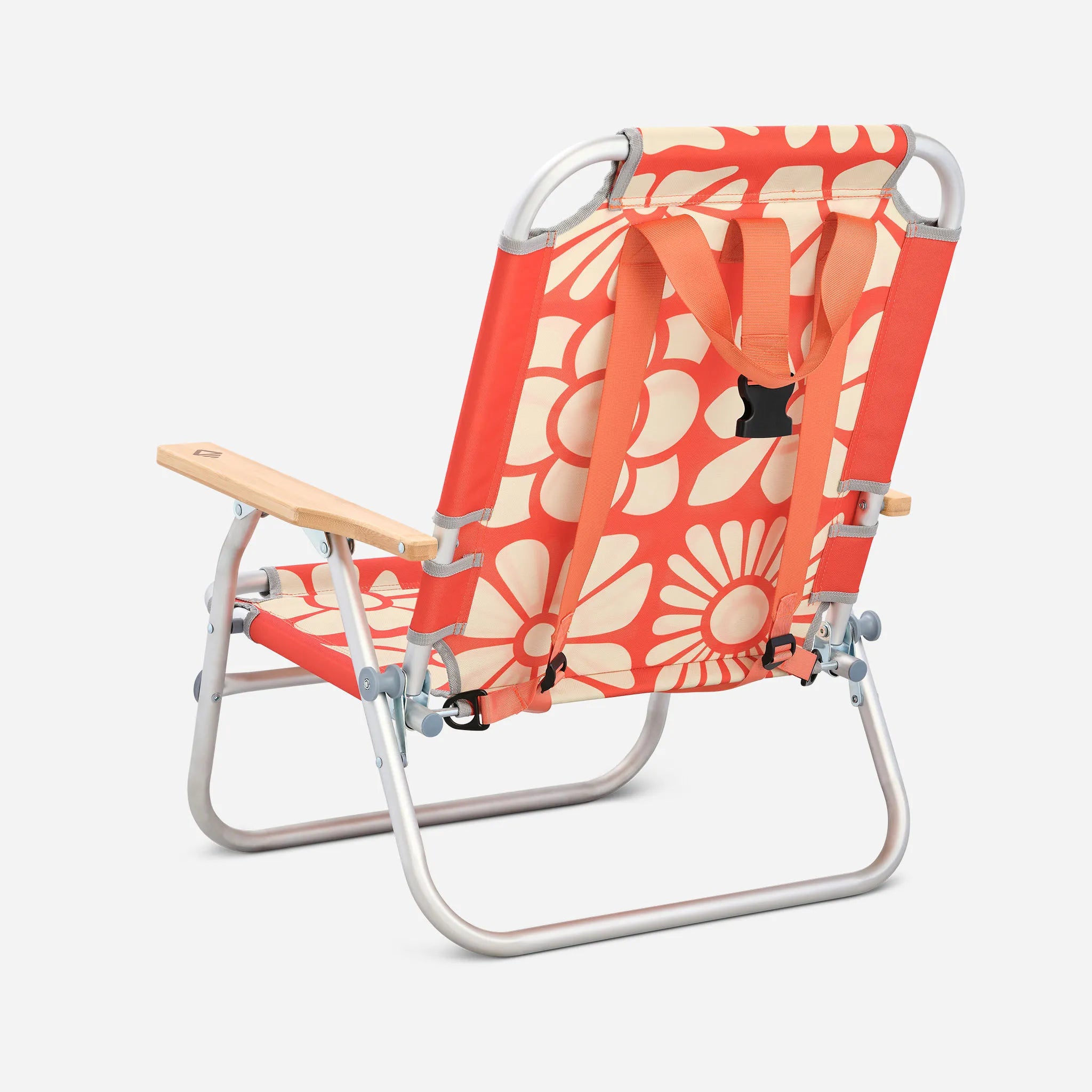 Nomadix Easy Chair: Big Flowers Expedition Orange