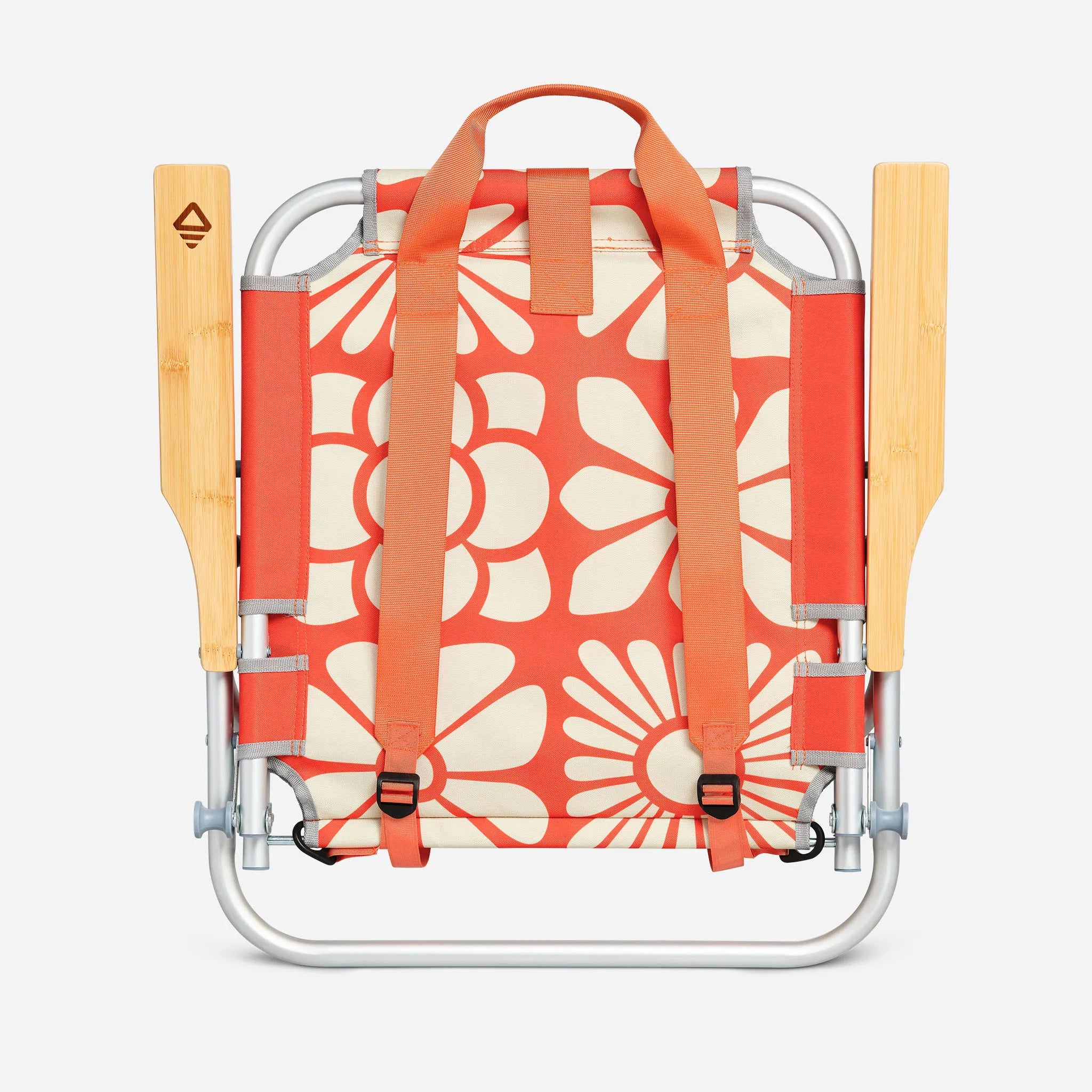 Nomadix Easy Chair: Big Flowers Expedition Orange