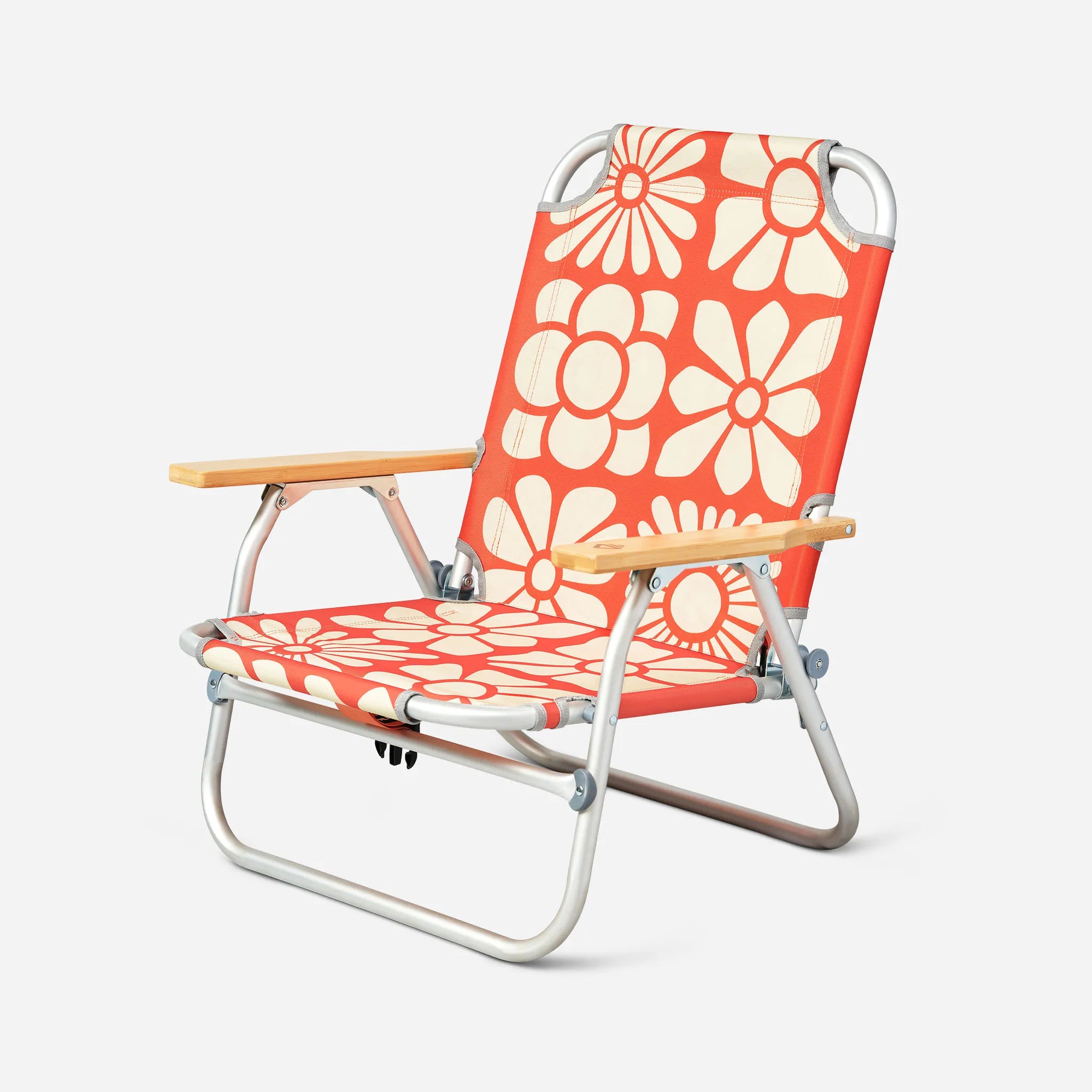 Nomadix Easy Chair: Big Flowers Expedition Orange