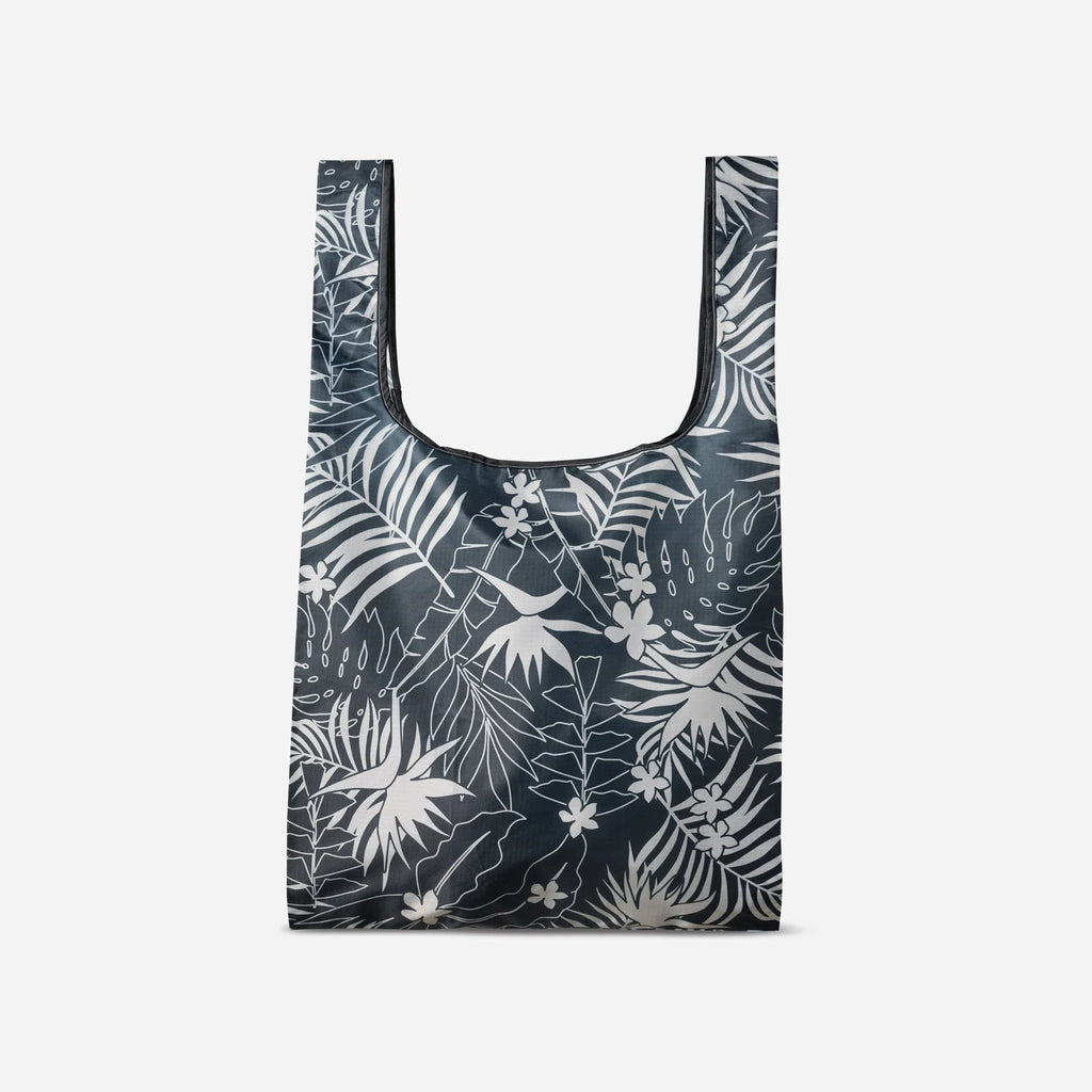 Nomadix Pocket Tote: Retro Palms Black