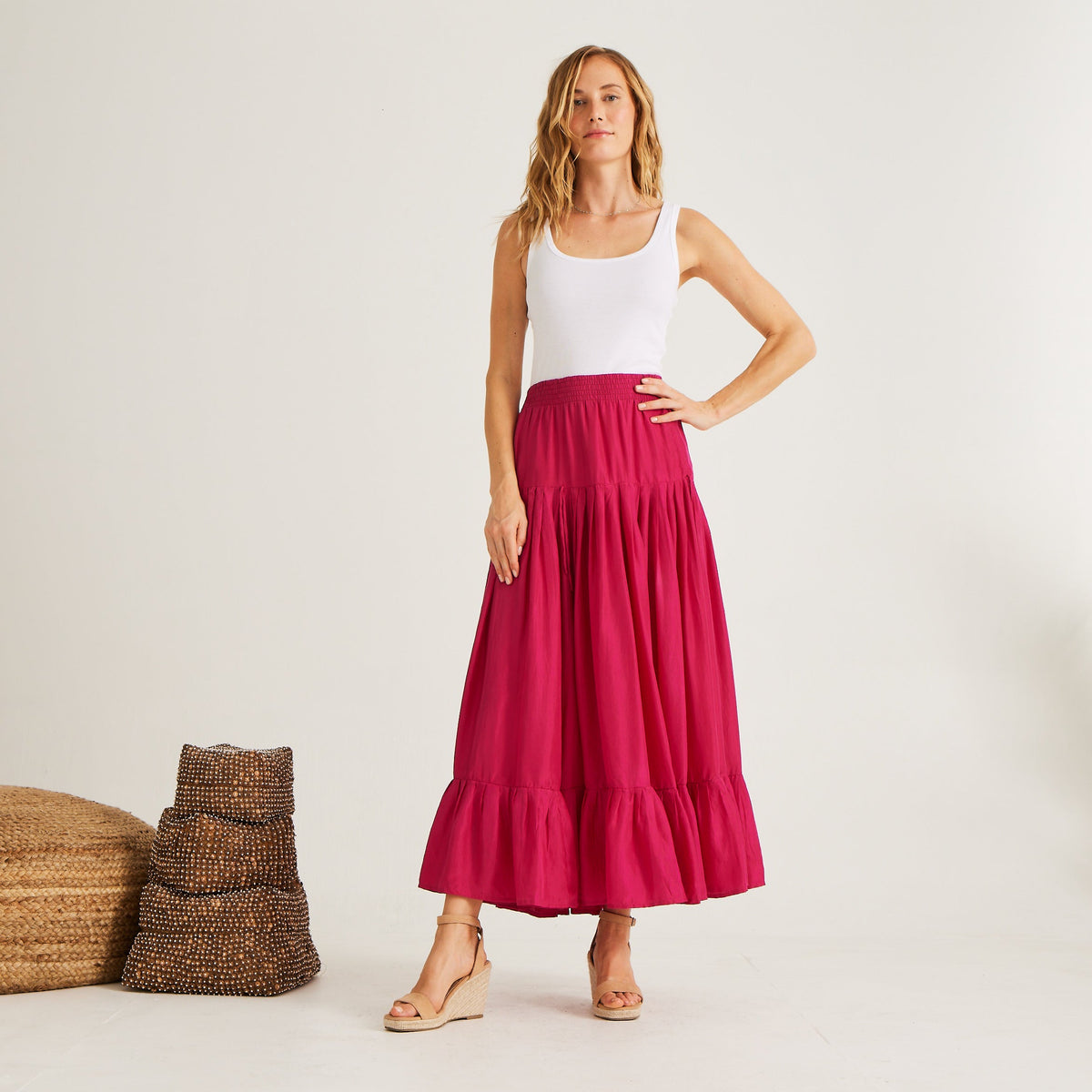 Calypso St Barth Parachute Skirt