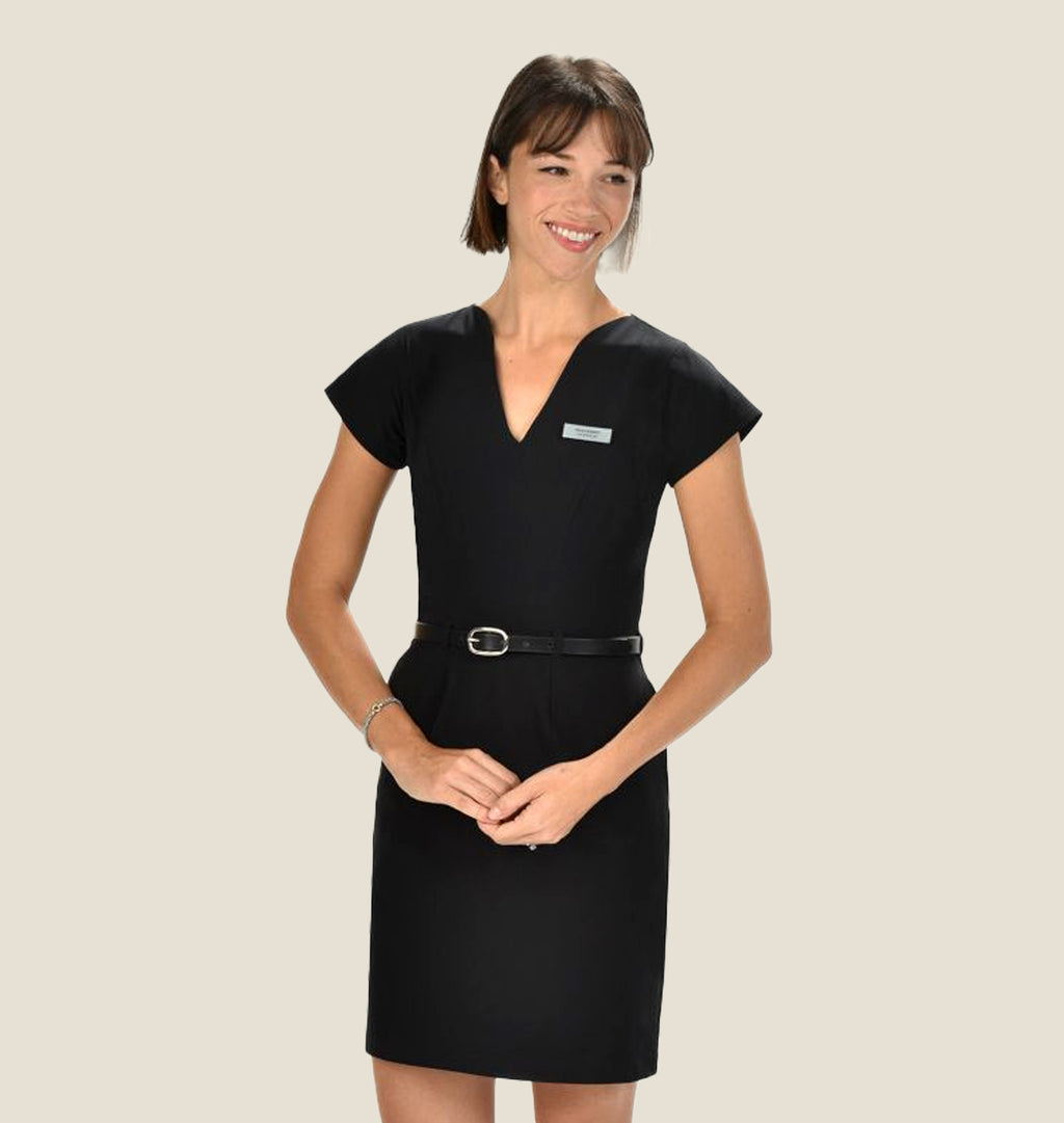 Smallwood's Pacific Evening Dress with Sleeves