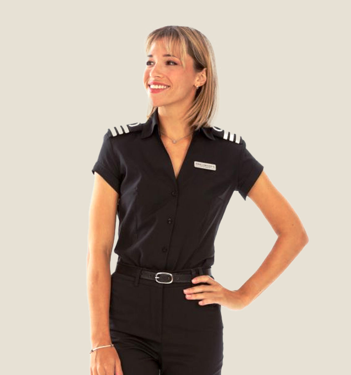 Smallwood's Women's Shirt With Silver Crescent Epaulet