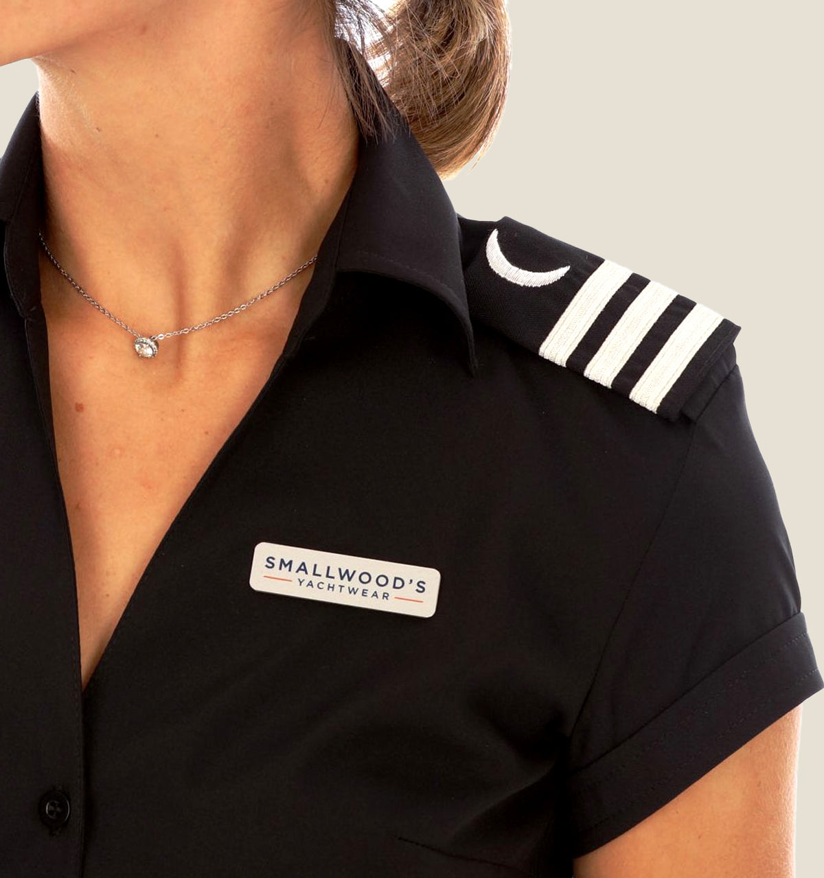 Smallwood's Women's Shirt With Silver Crescent Epaulet