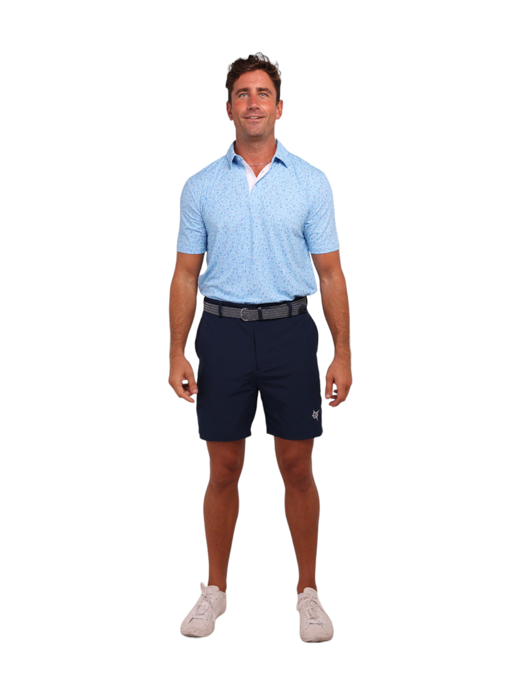 White Water Spirits Print Polo