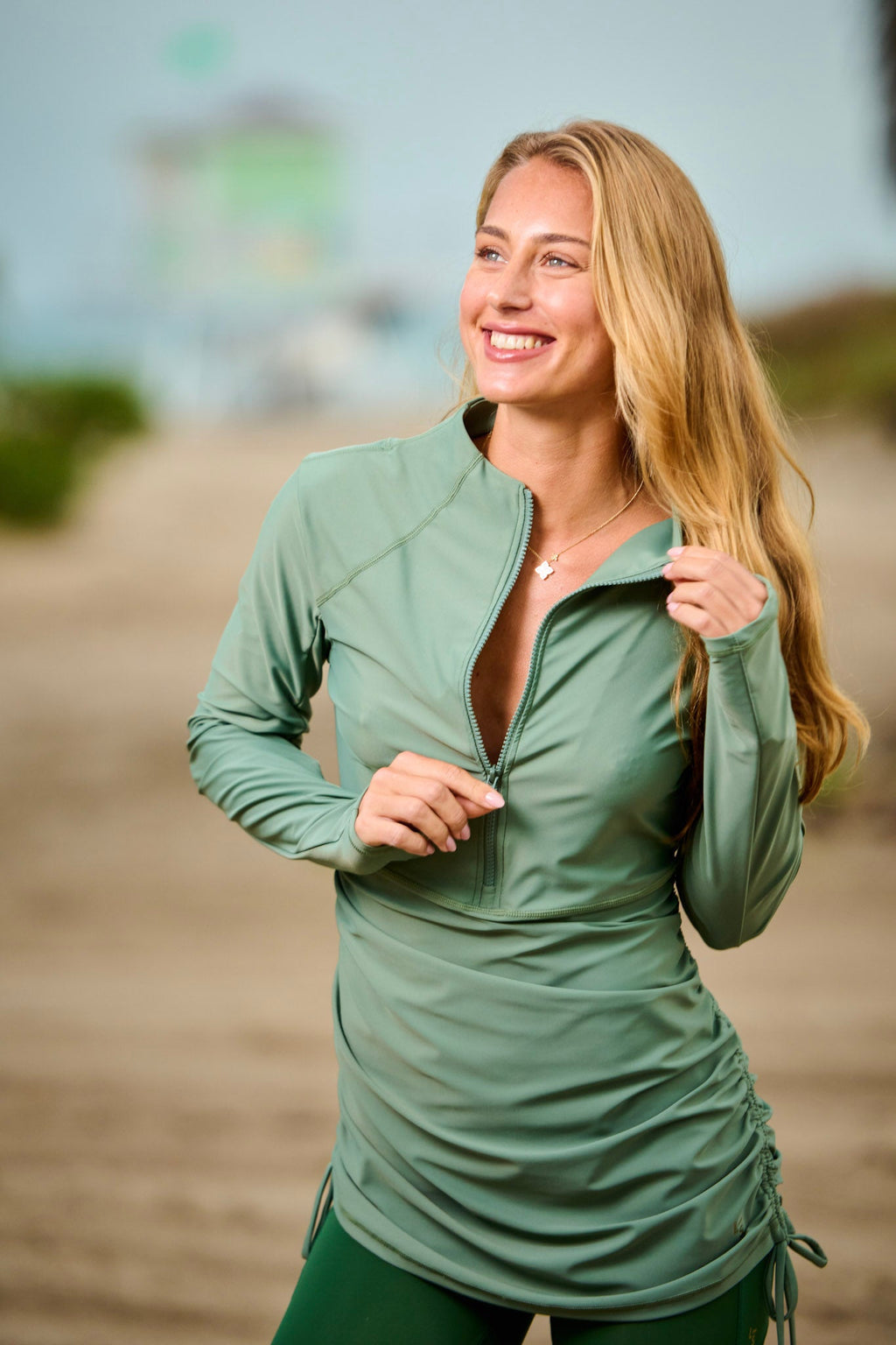 Line In The Sand Splash Around Swim Dress