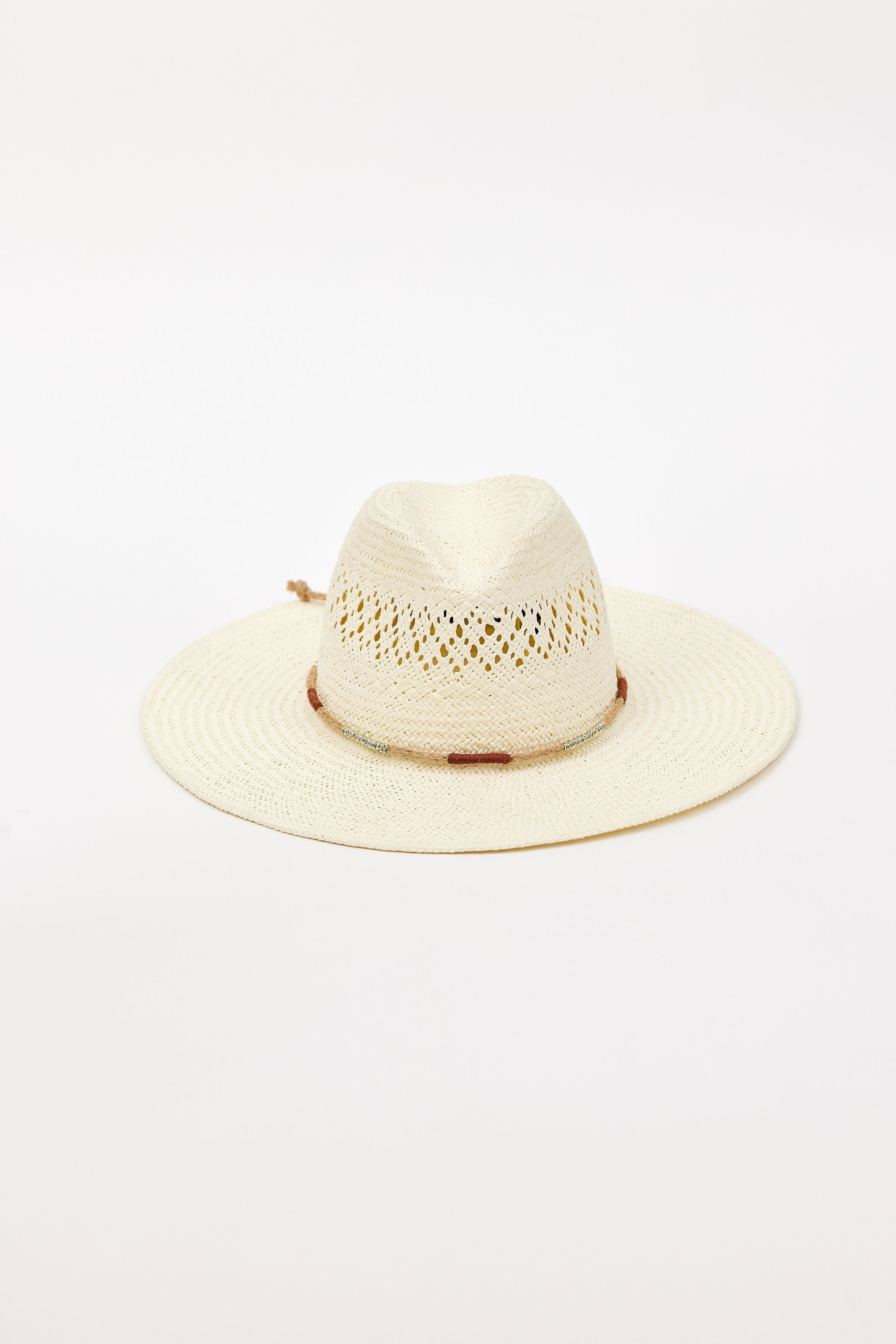 Hat Attack New York Luxe Packable Sunhat, Bleach/Jute