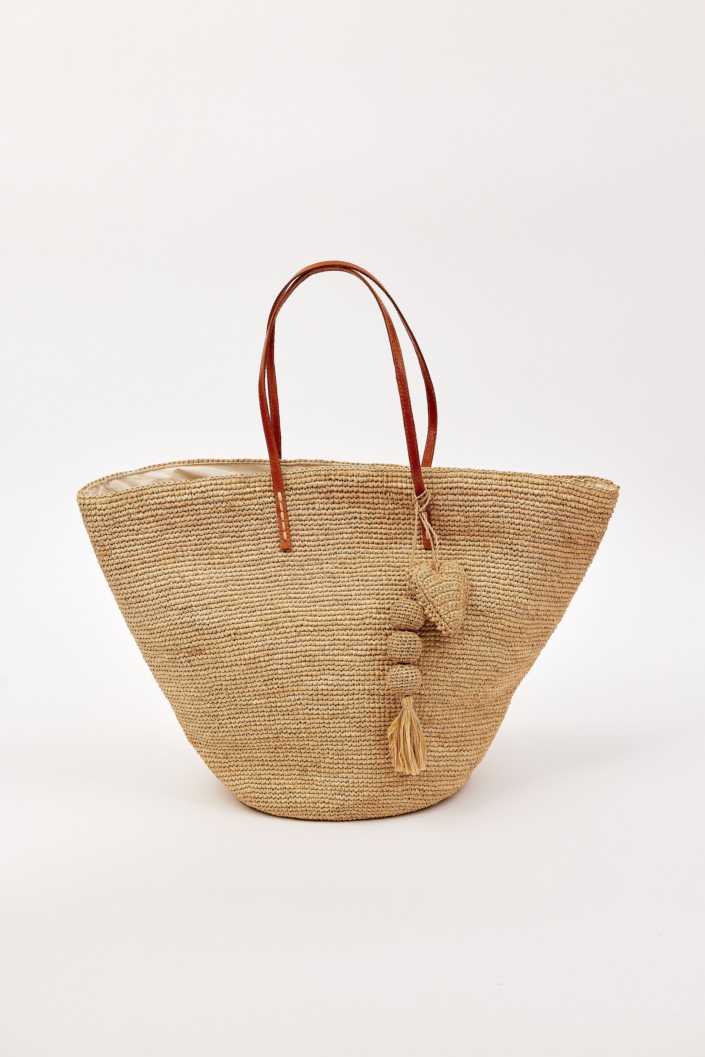 Hat Attack New York Mary Tote, Natural