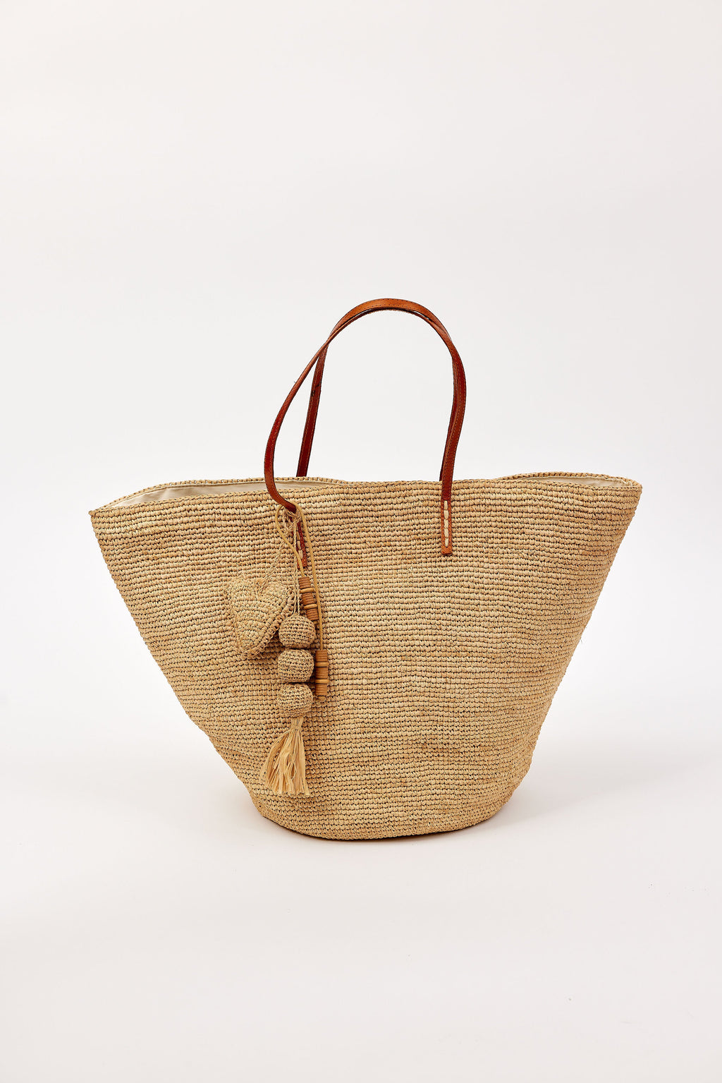 Hat Attack New York Mary Tote, Natural