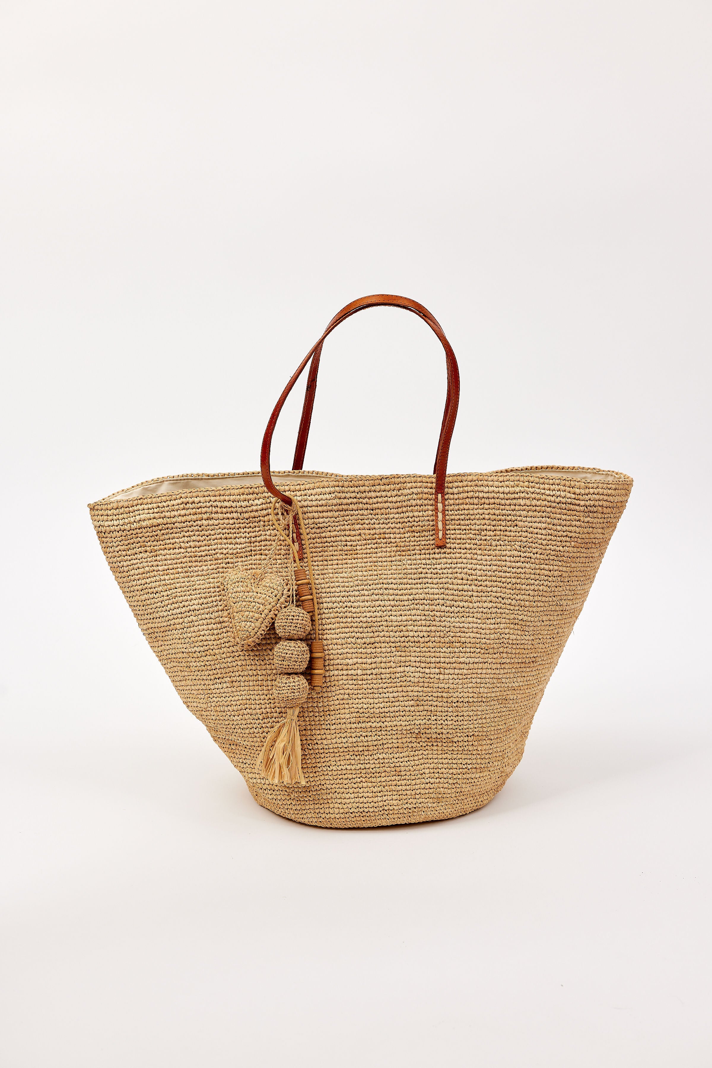 Hat Attack New York Mary Tote, Natural