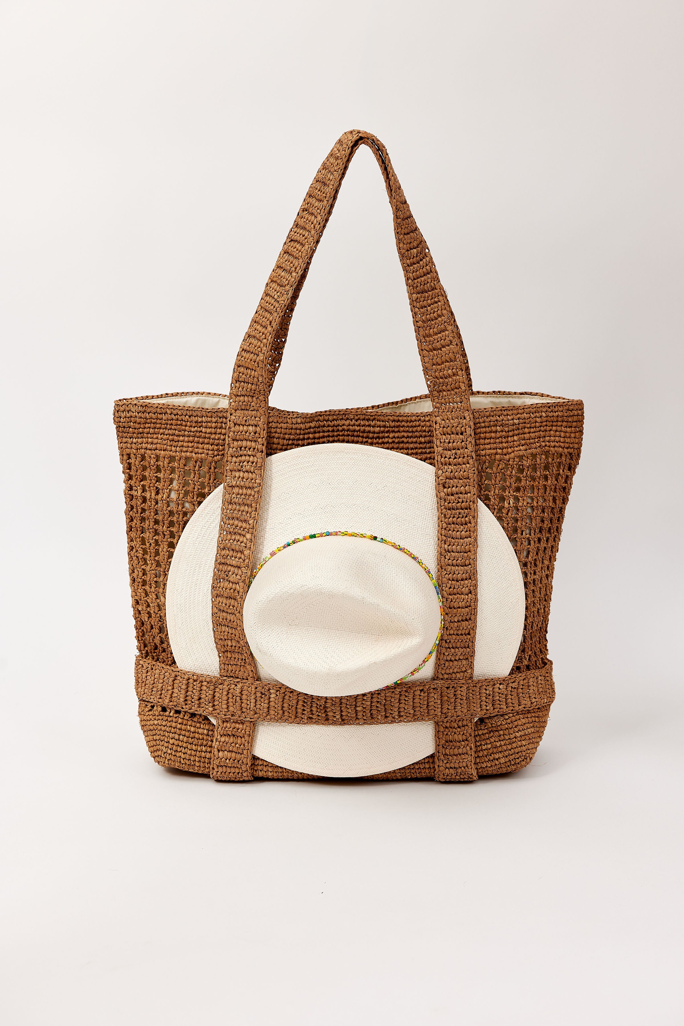 Hat Attack New York The Original Straw Traveler Bag