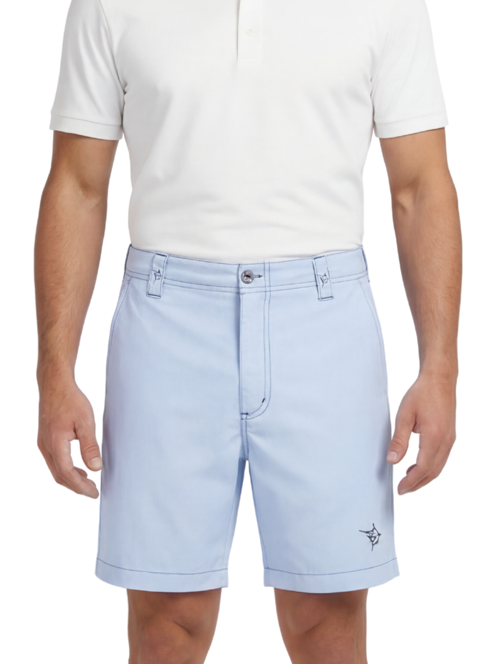 White Water Starboard Shorts, Light Blue