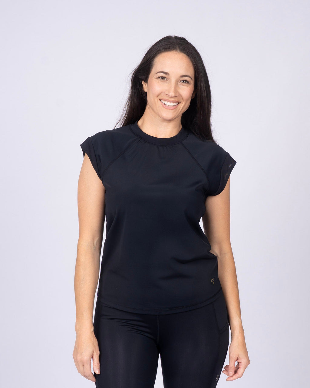 Line In The Sand Swim & Sport Short Sleeve Top