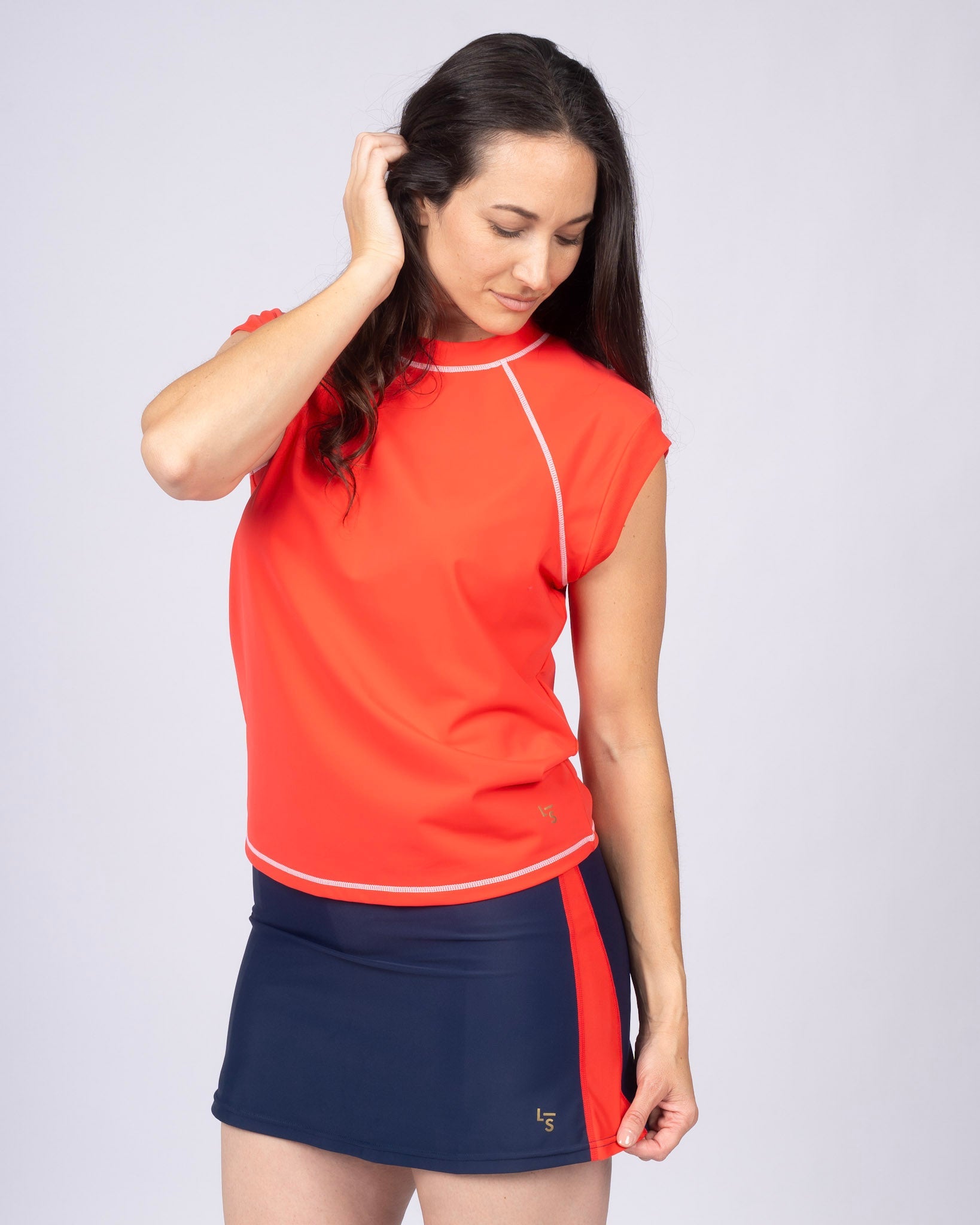 Line In The Sand Swim & Sport Skort