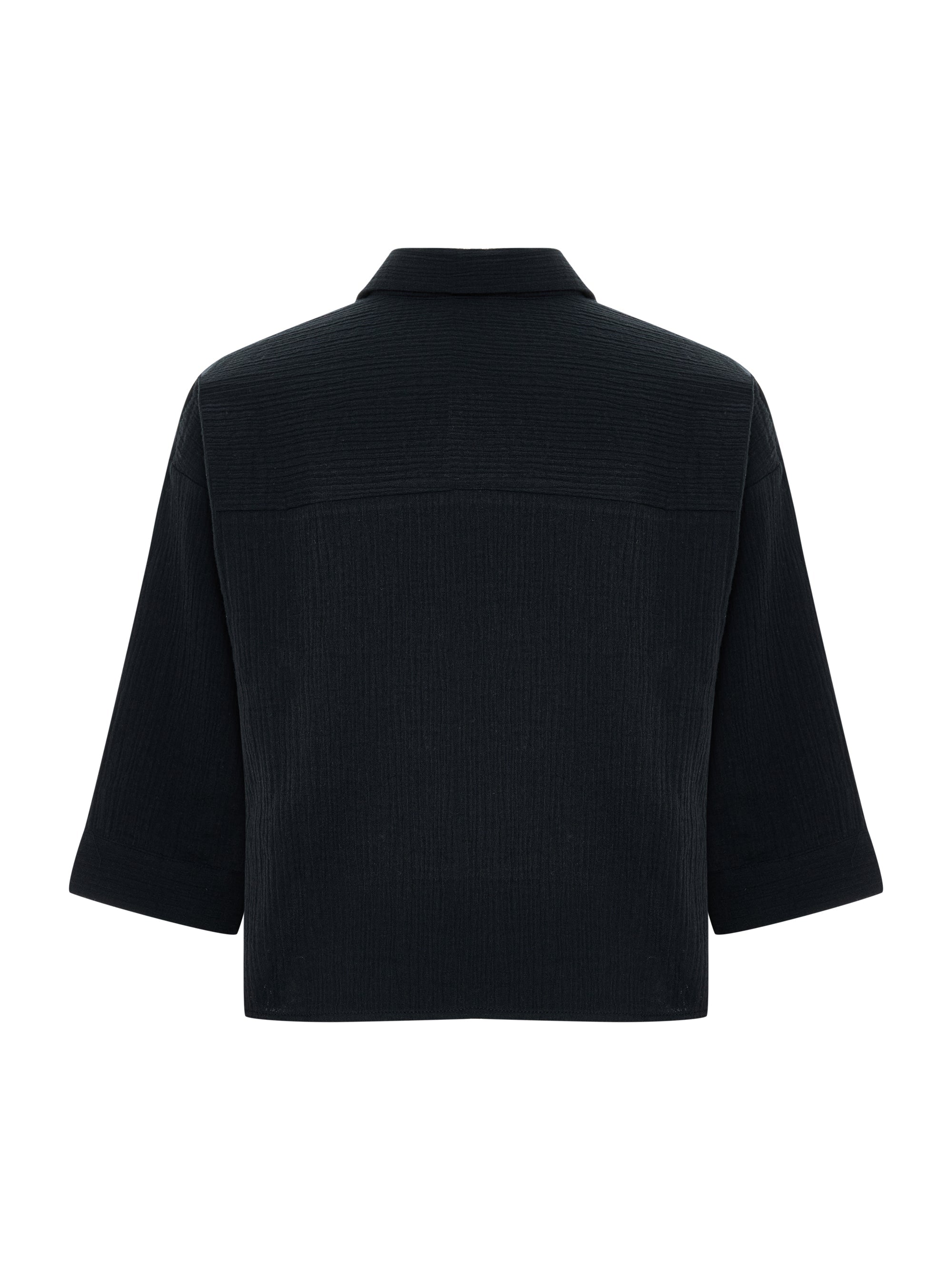 Aura Mini Shirt - Black