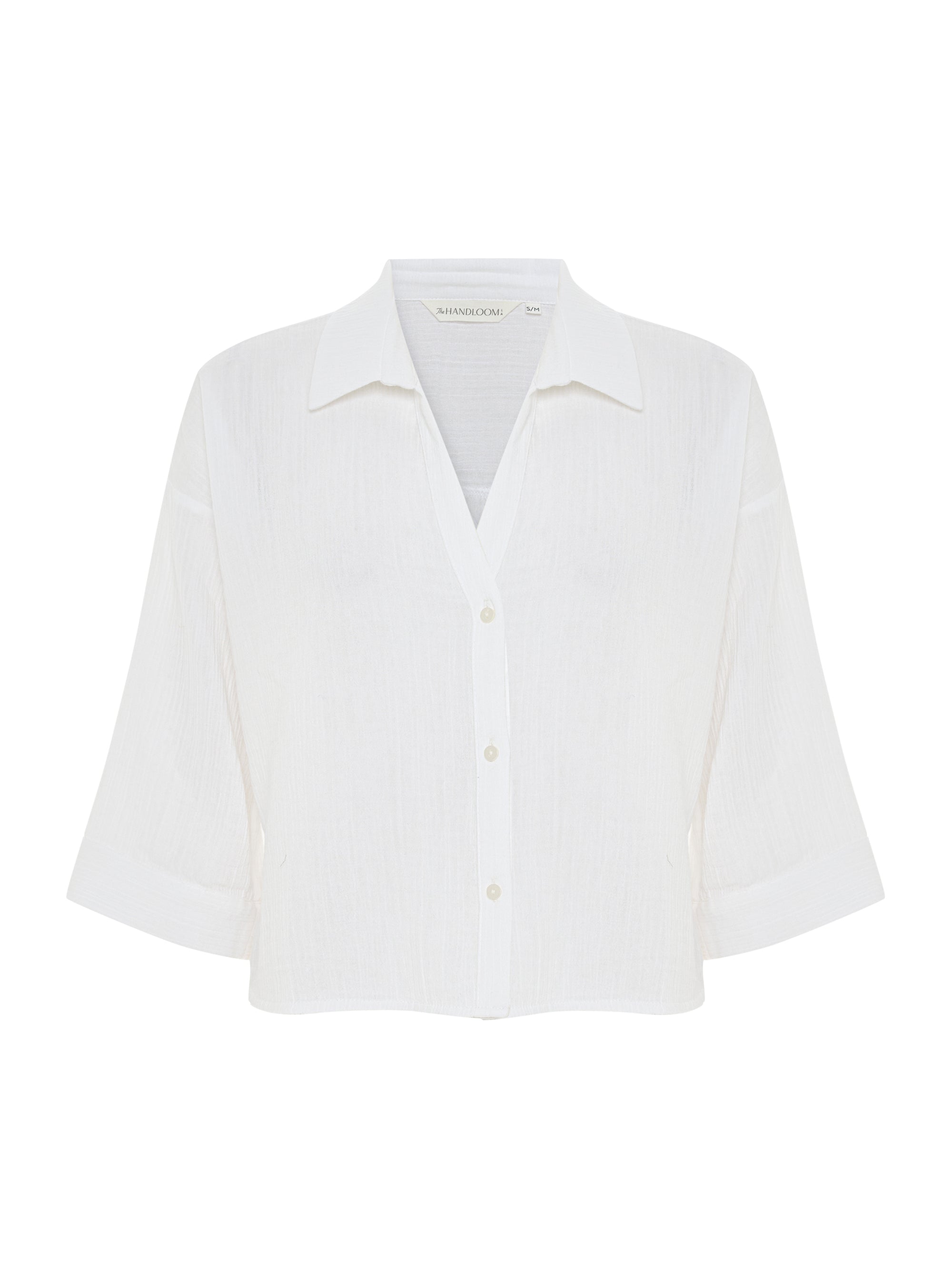 Aura Mini Shirt - White
