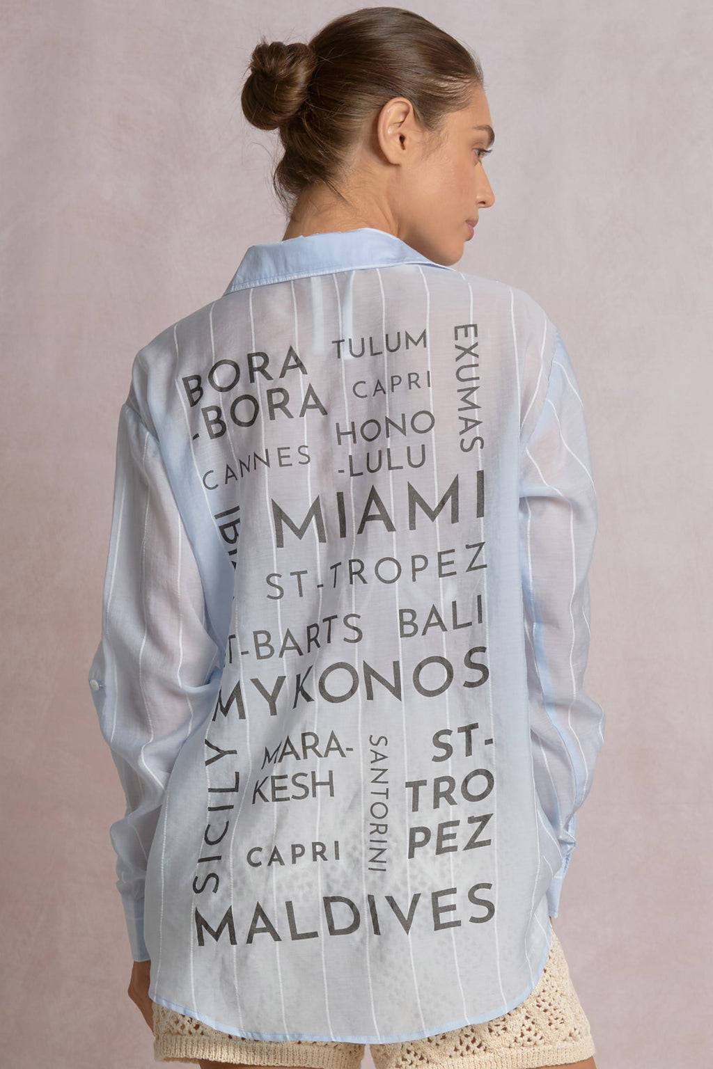Island Button Down Light Blue