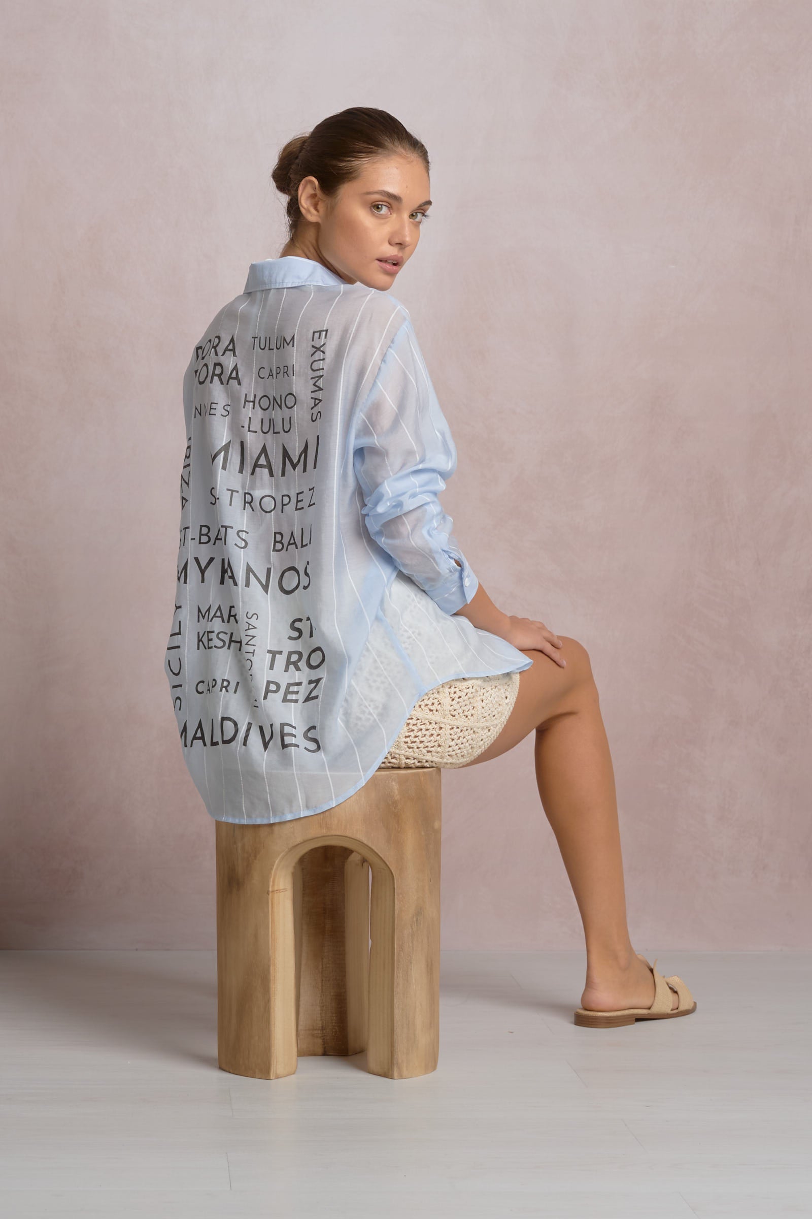 Island Button Down Light Blue