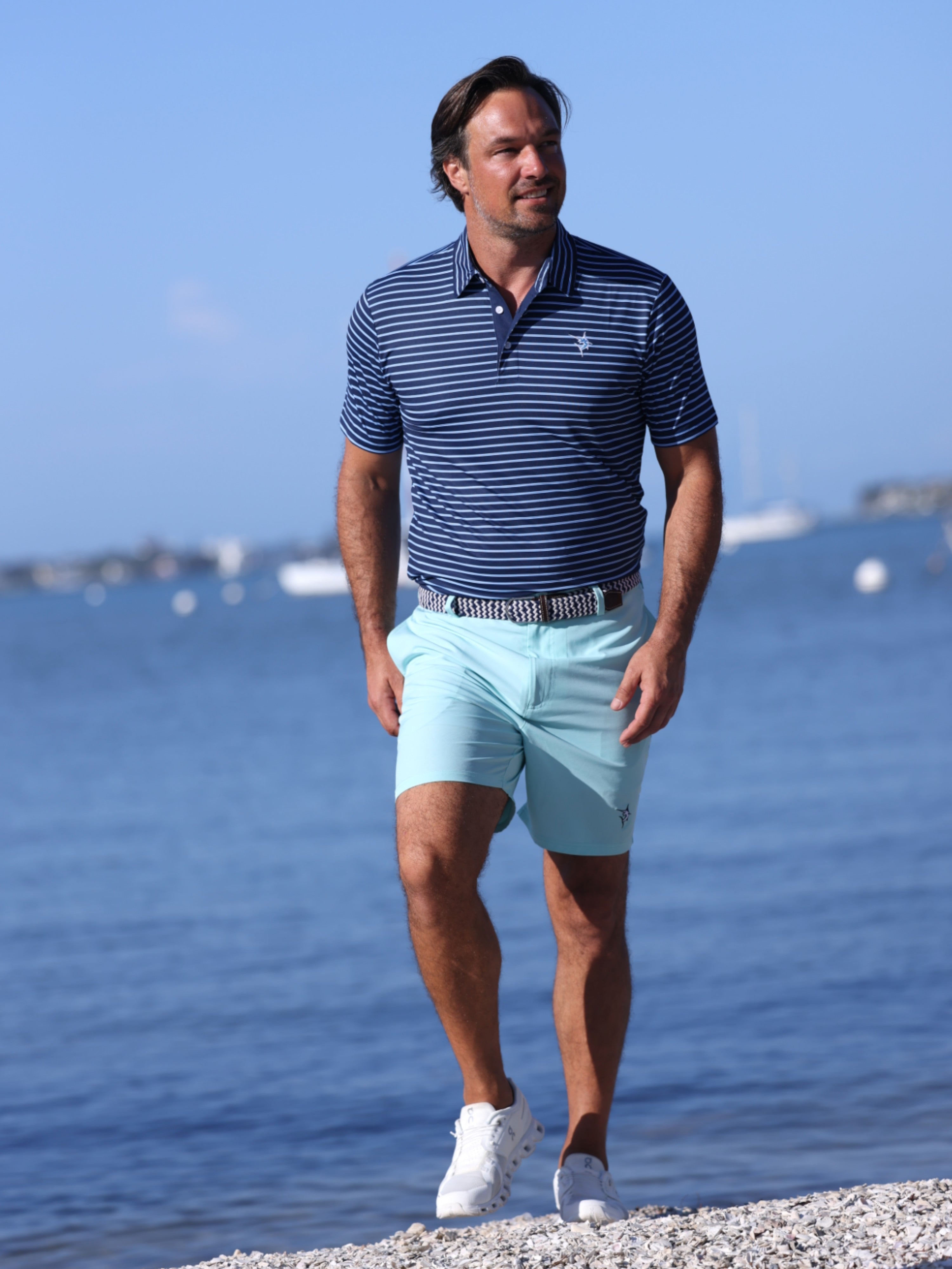 White Water Freeport Shorts, Aqua