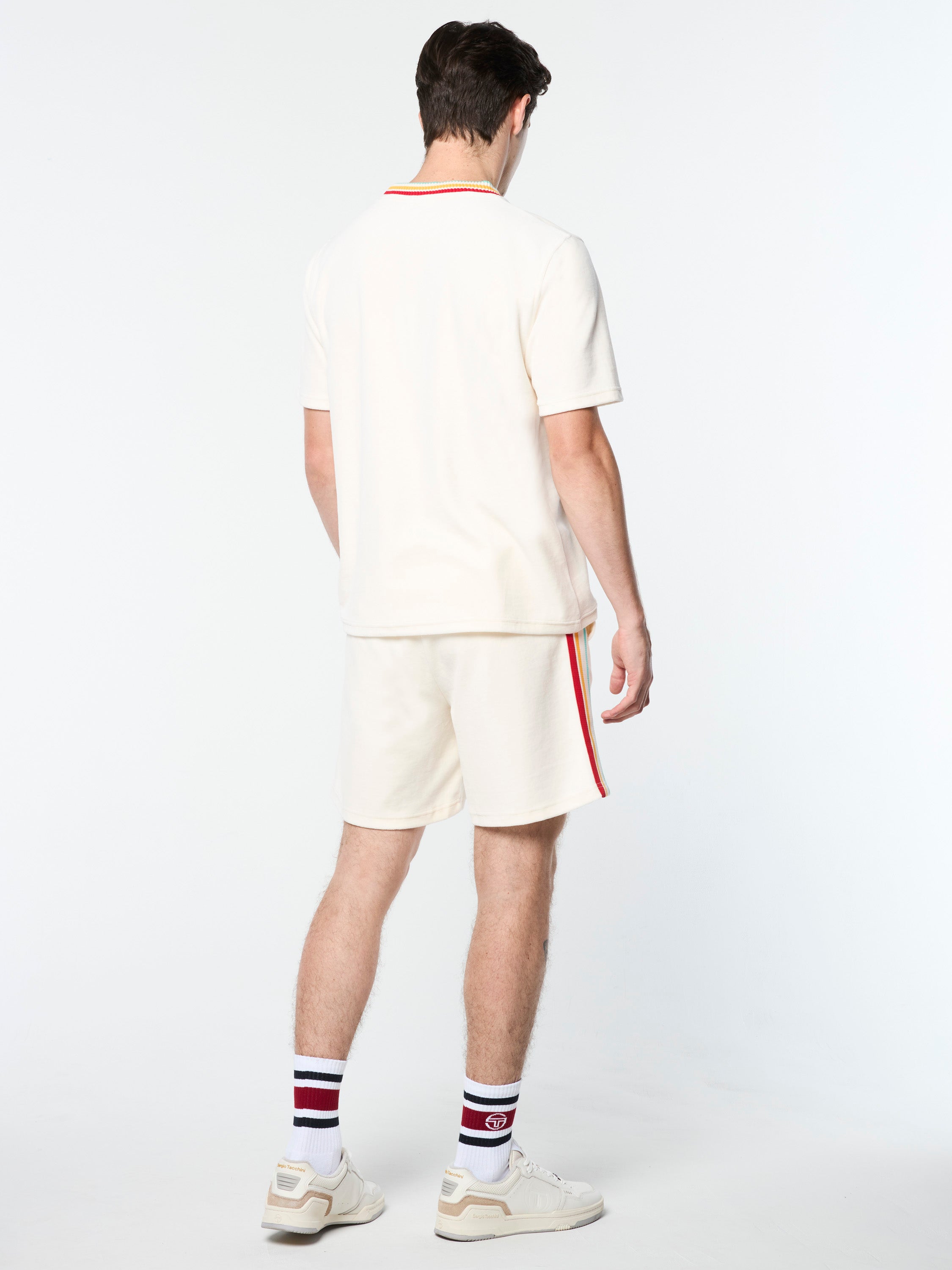 Slice T-Shirt- Gardenia/ Gold