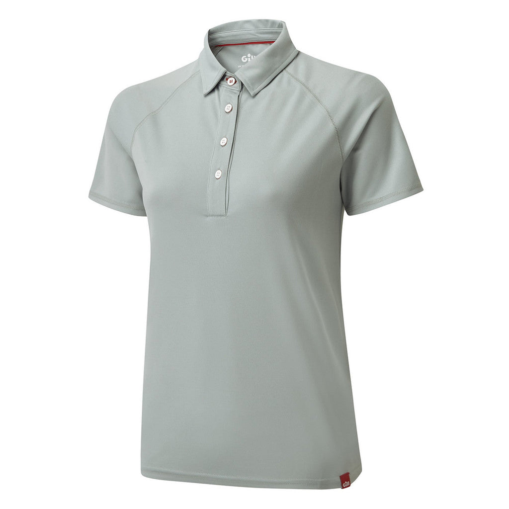 Gill Women’s UV Tec Polo - Medium Grey