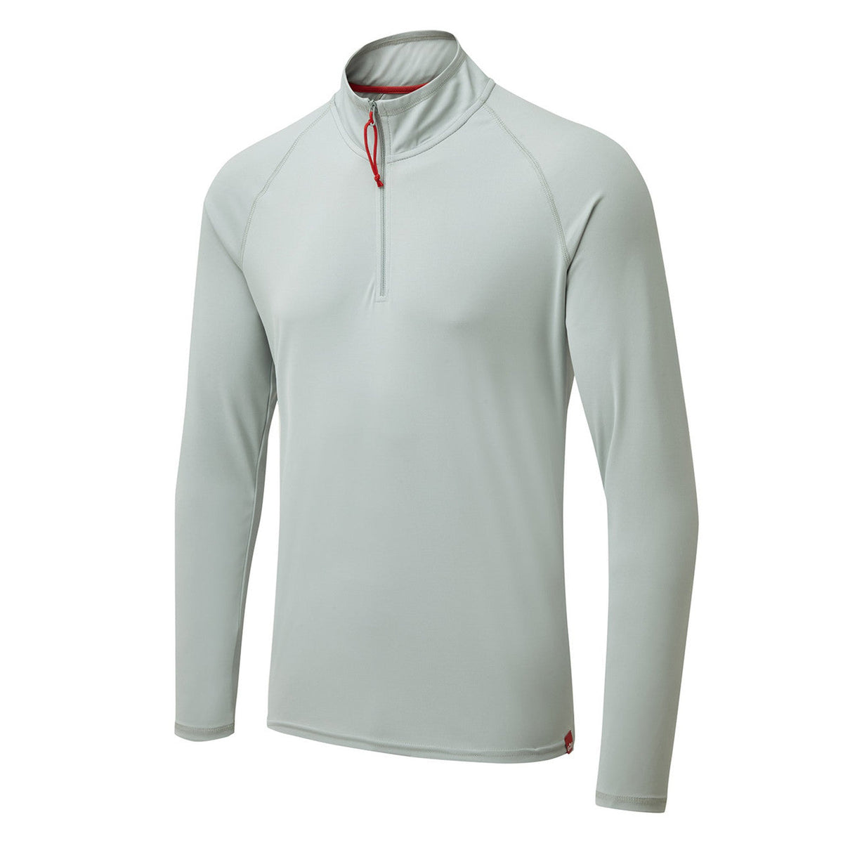 Gill Men’s UV Tec Long Sleeve Zip Tee - Black