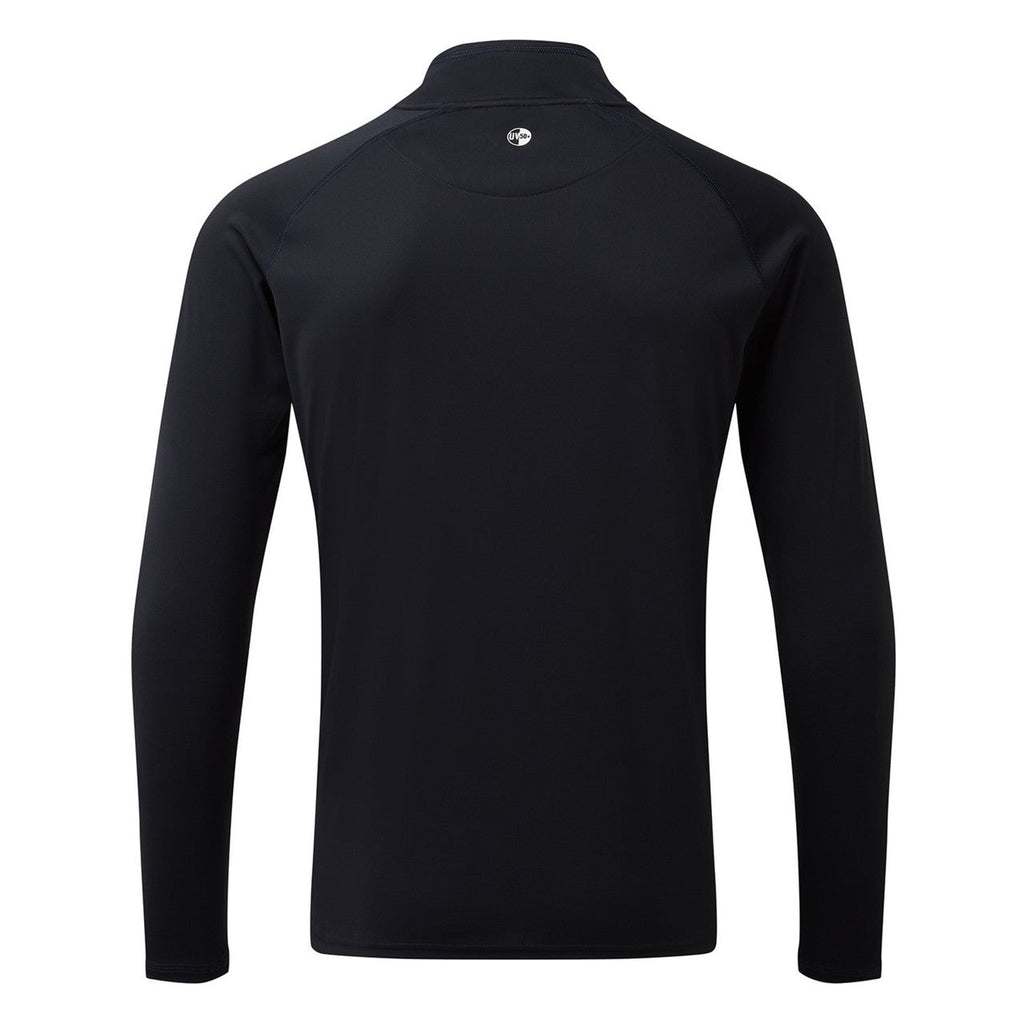 Gill Men’s UV Tec Long Sleeve Zip Tee - White